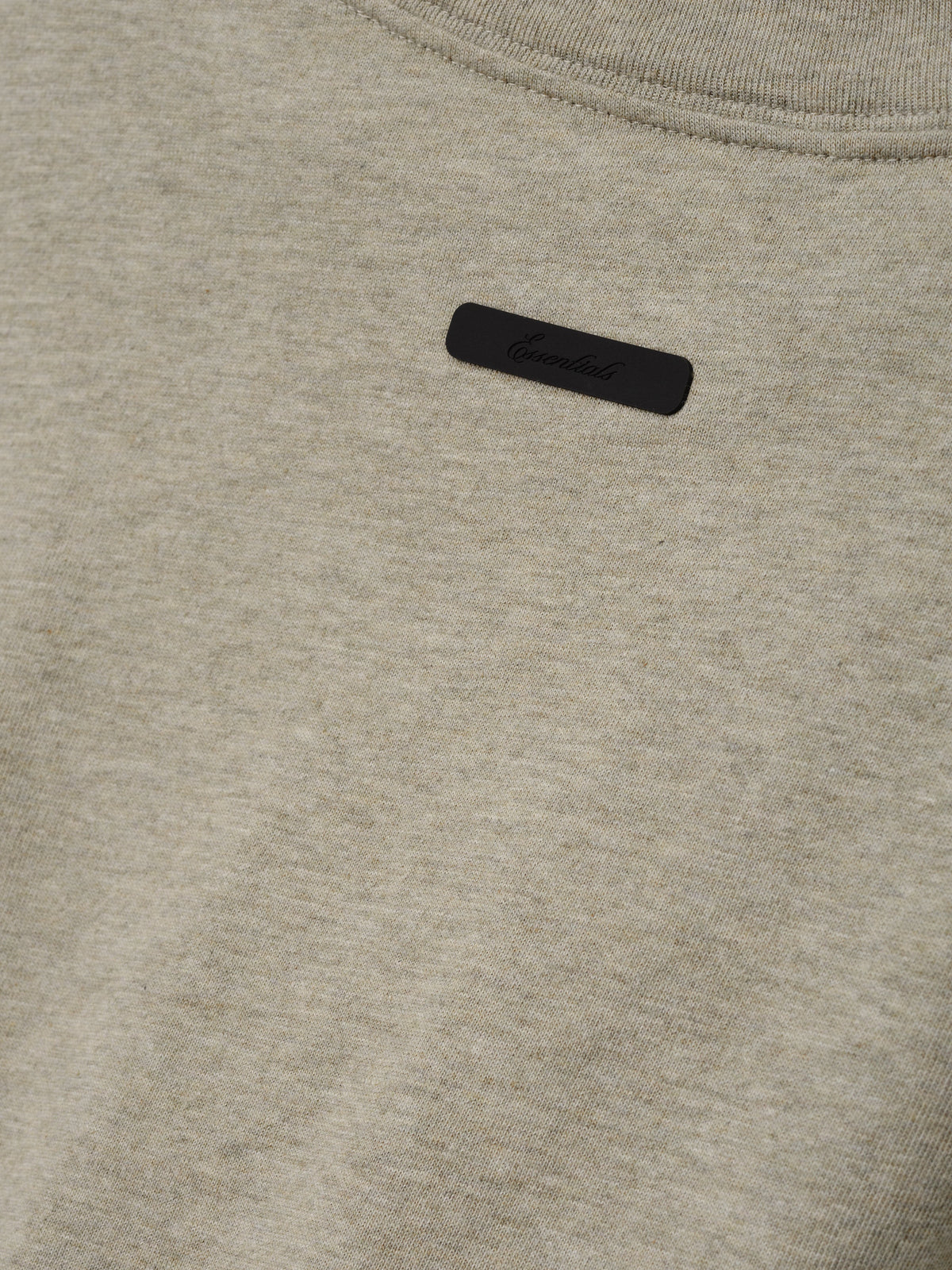 Fear of God Essentials Tri-Blend Essential Tee Slim Fit Seal Heather - Im Your Wardrobe