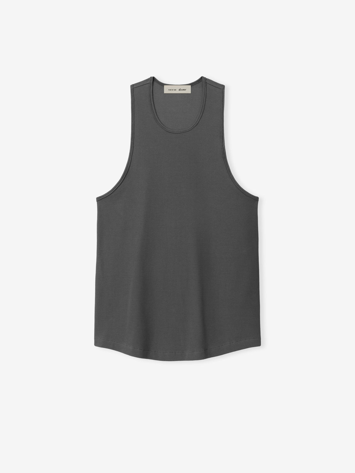 Fear of God Essentials Ribbed Essential Tank Iron Grey - Im Your Wardrobe