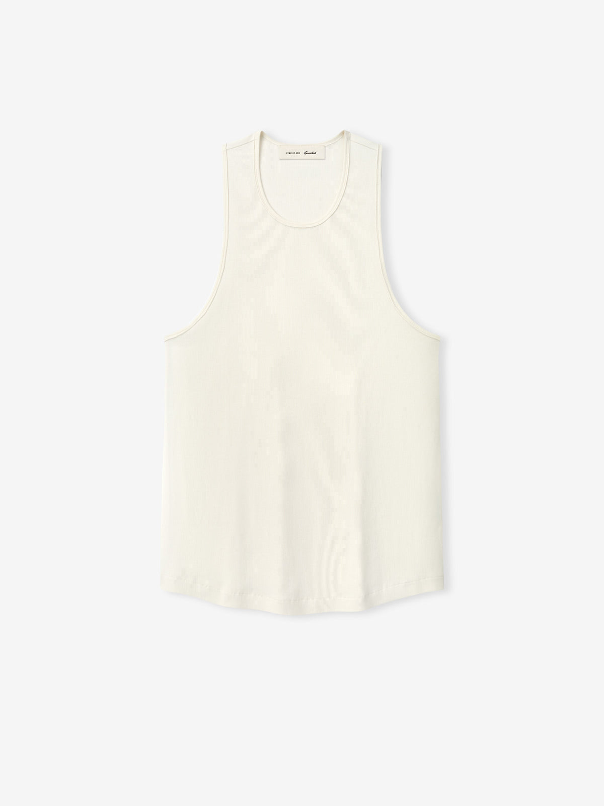 Fear of God Essentials Ribbed Essential Tank Ivory - Im Your Wardrobe