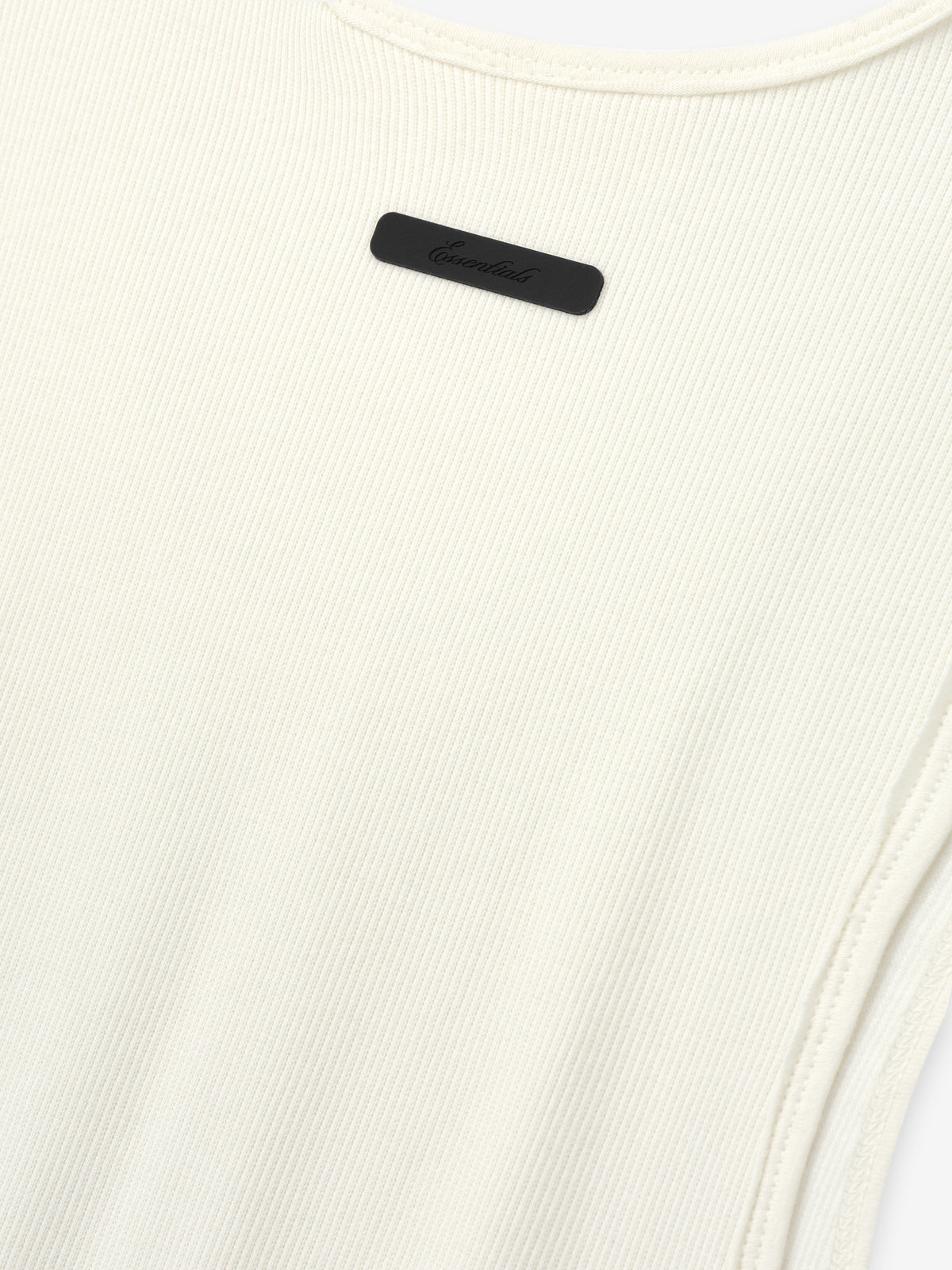 Fear of God Essentials Ribbed Essential Tank Ivory - Im Your Wardrobe