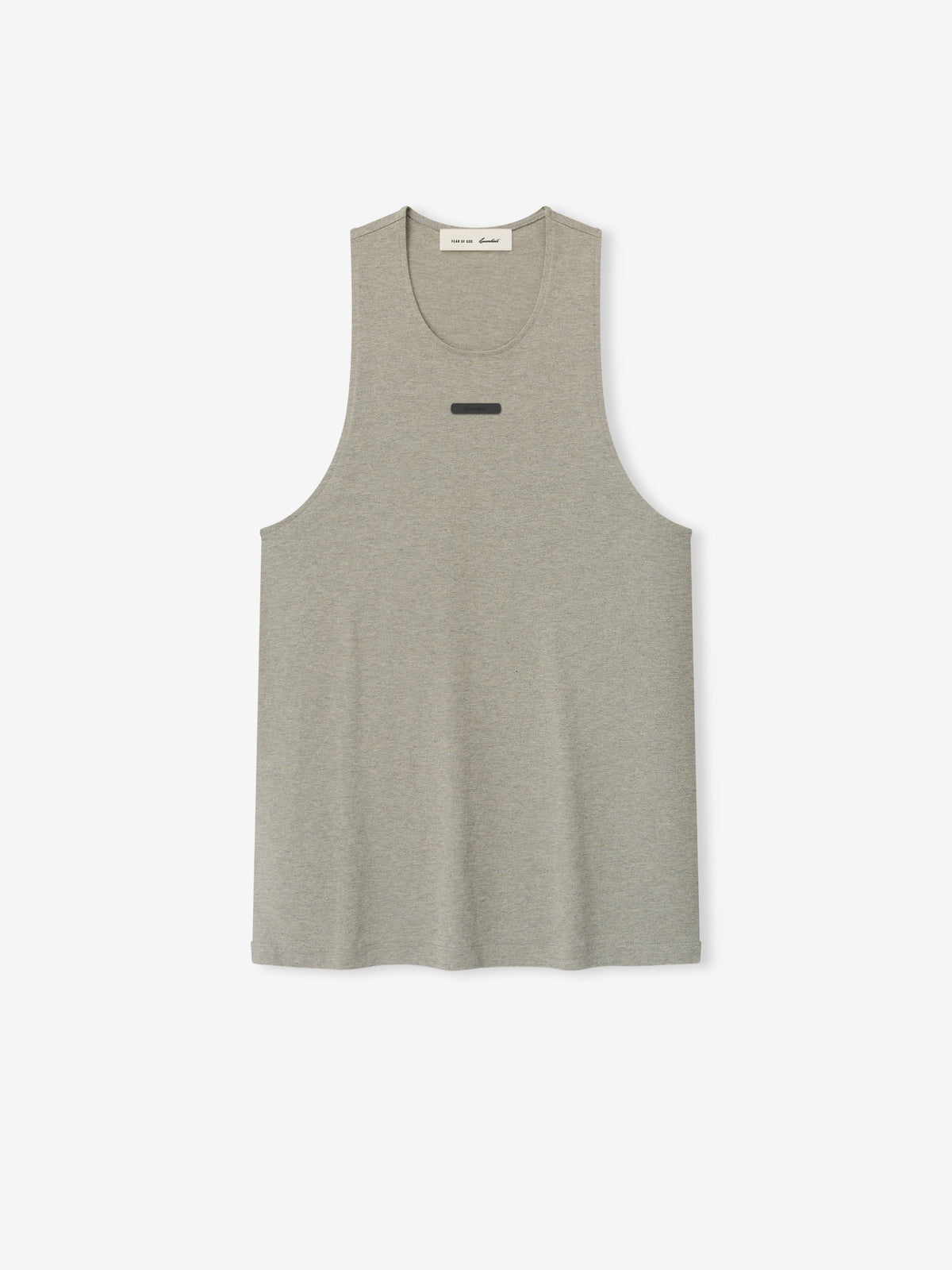 Fear of God Essentials Essential Tank Seal Heather - Im Your Wardrobe