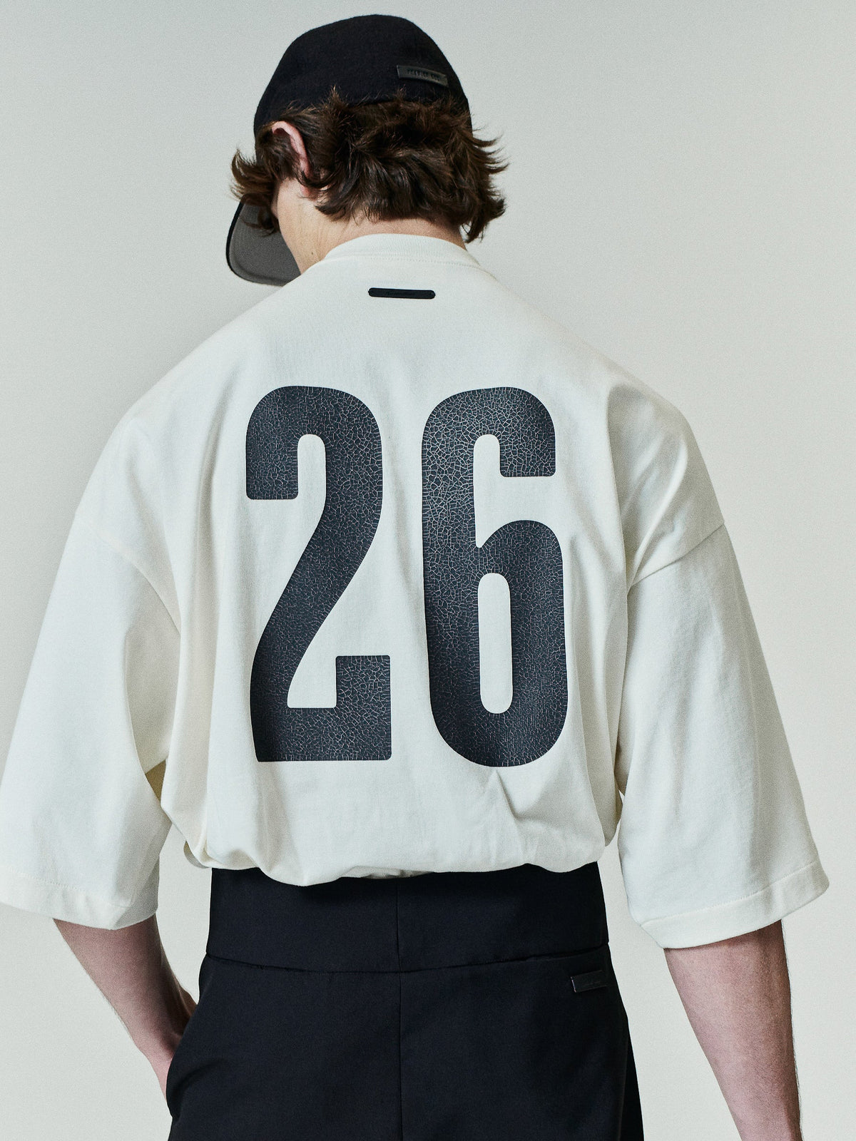 Fear of God Essentials Merch Tee Boxy Fit Ivory - Im Your Wardrobe