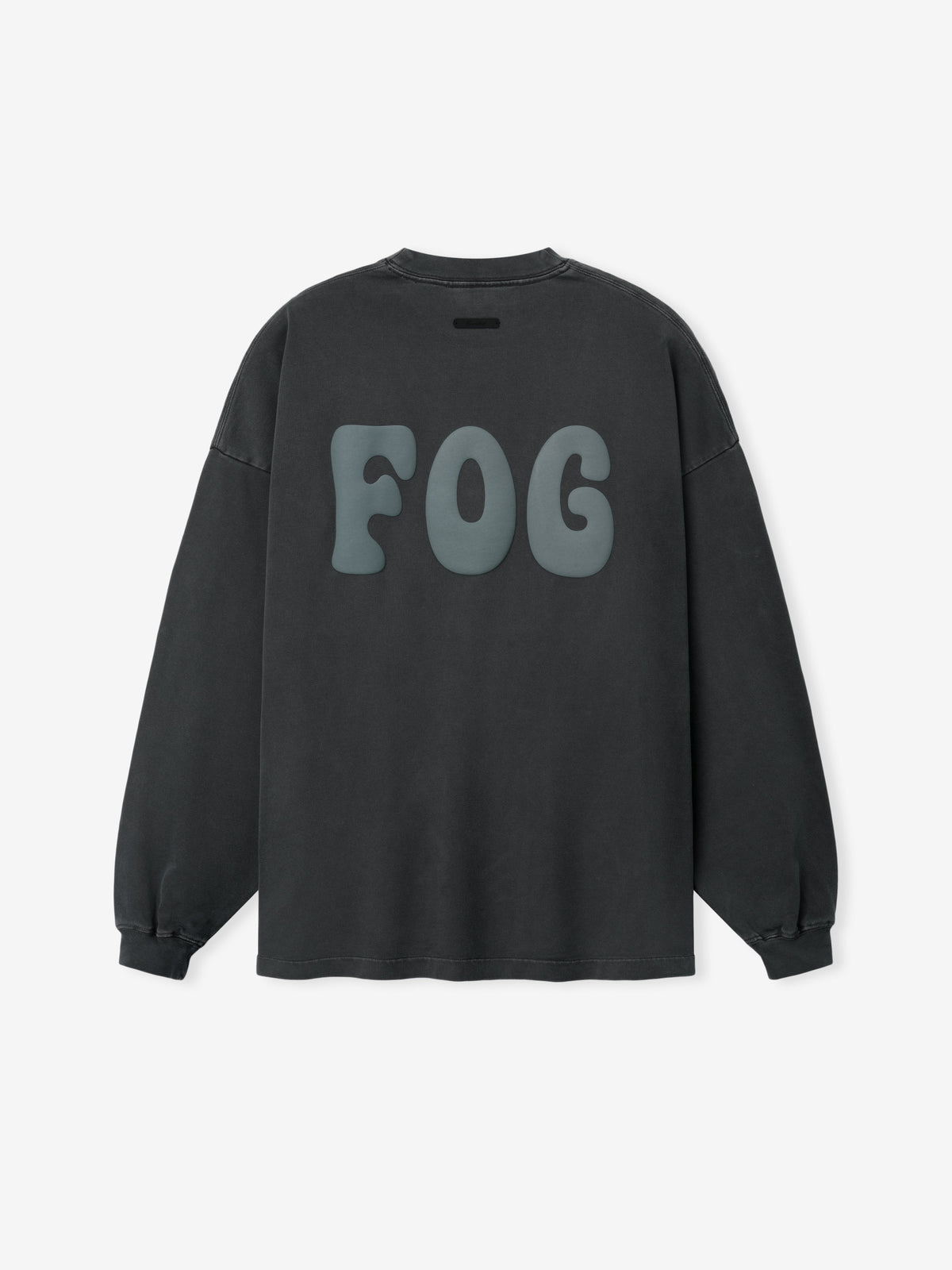 Fear of God Essentials Heavy Jersey Merch Long Sleeve Tee Washed Iron Grey - Im Your Wardrobe