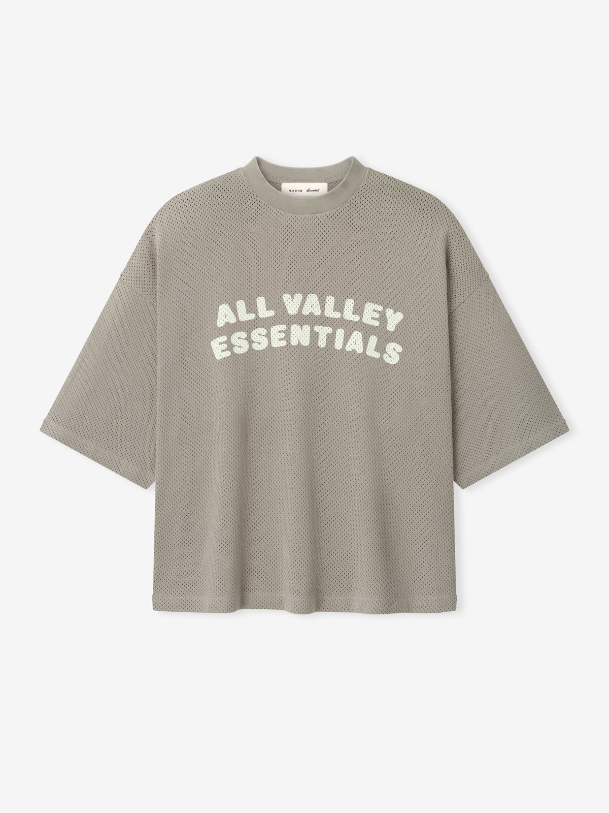 Fear of God Essentials Sport Mesh Merch Tee Boxy Fit Seal - Im Your Wardrobe