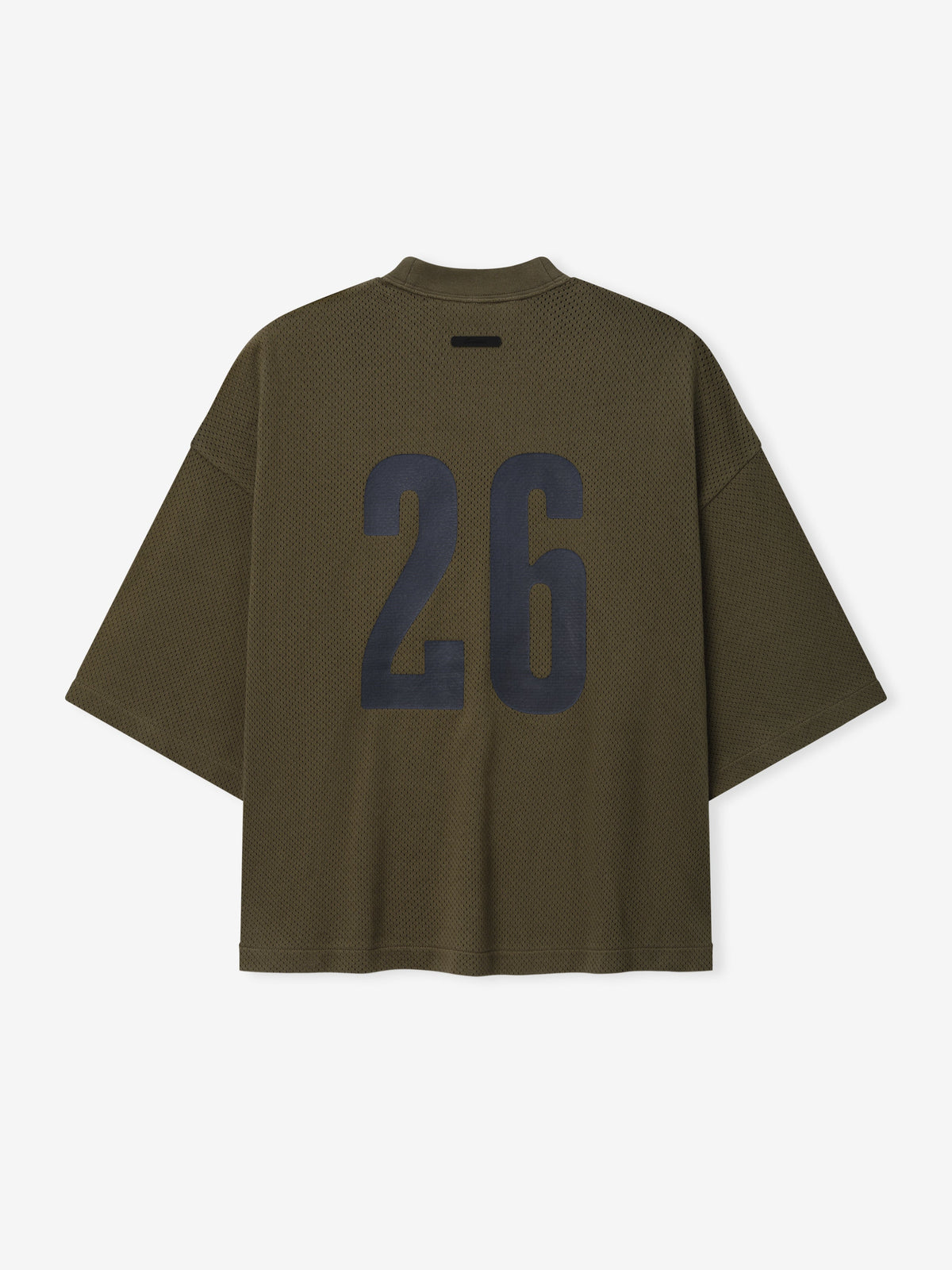 Fear of God Essentials Sport Mesh Merch Tee Boxy Fit Moss - Im Your Wardrobe