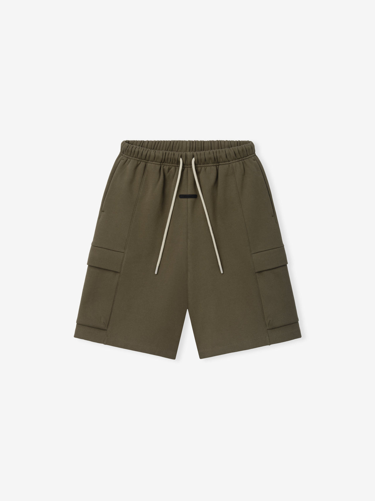 Fear of God Essentials Fleece Cargo Basketball Short Moss - Im Your Wardrobe