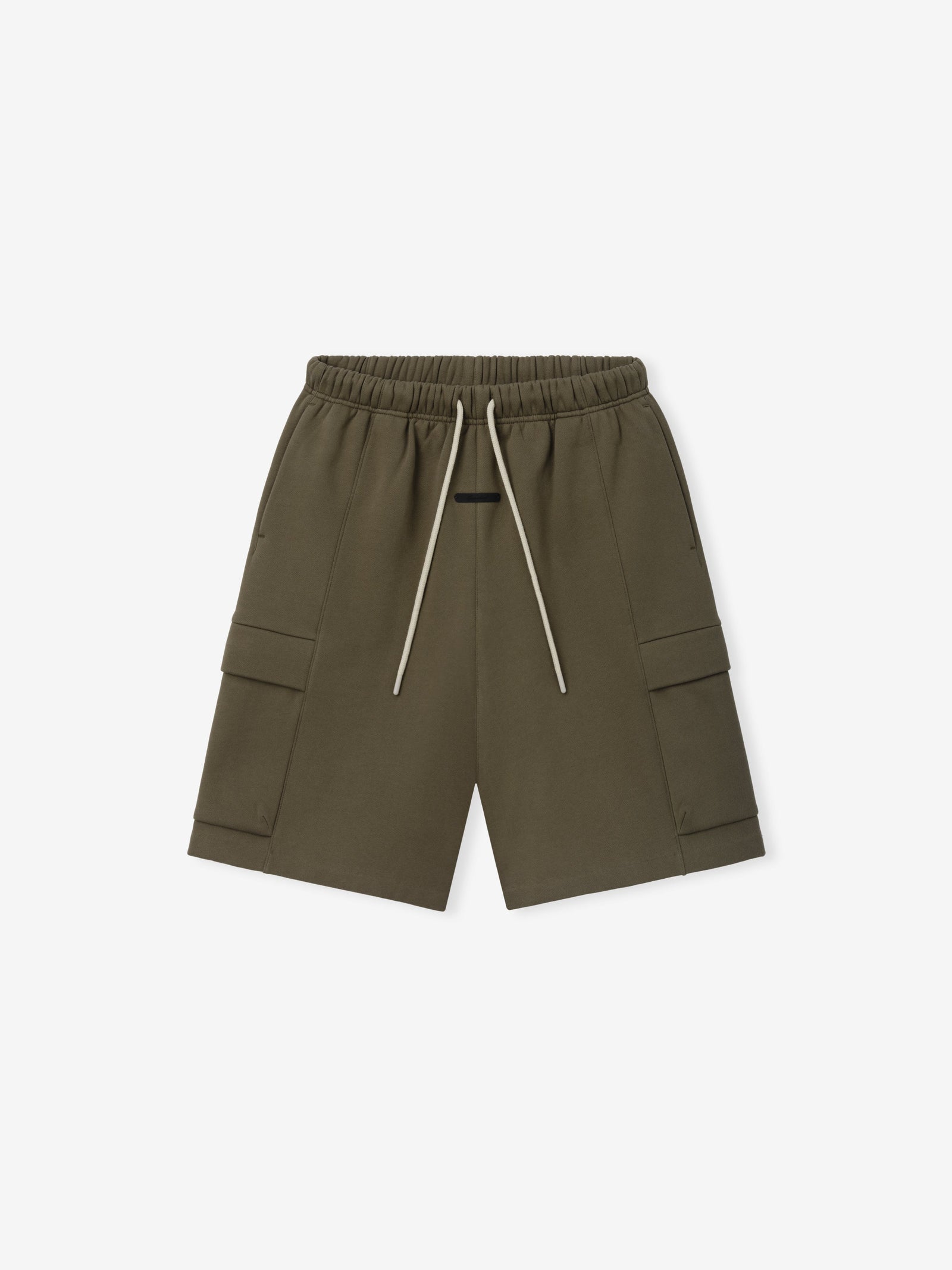 Fear of God Essentials Fleece Cargo Basketball Short Moss
