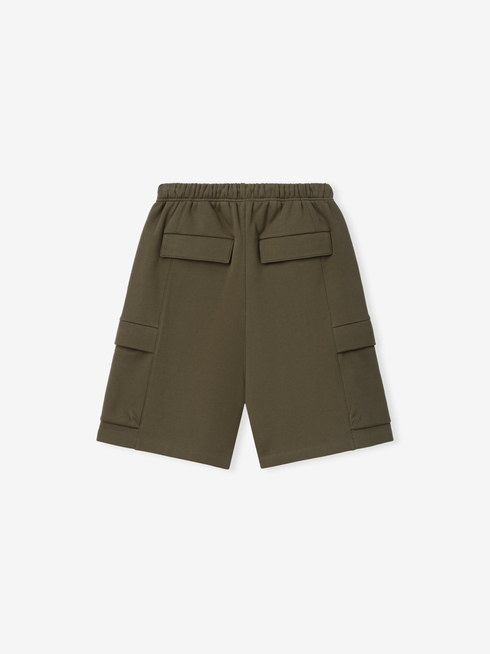 Fear of God Essentials Fleece Cargo Basketball Short Moss