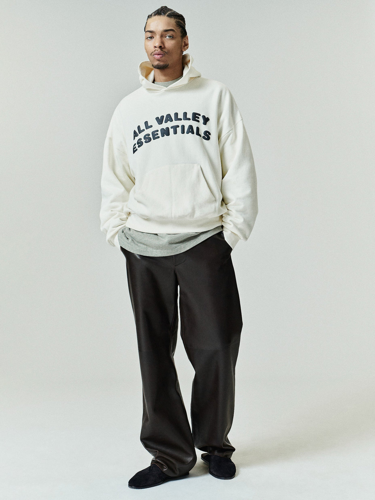 Fear of God Essentials 90s Hoodie Washed Ivory - Im Your Wardrobe