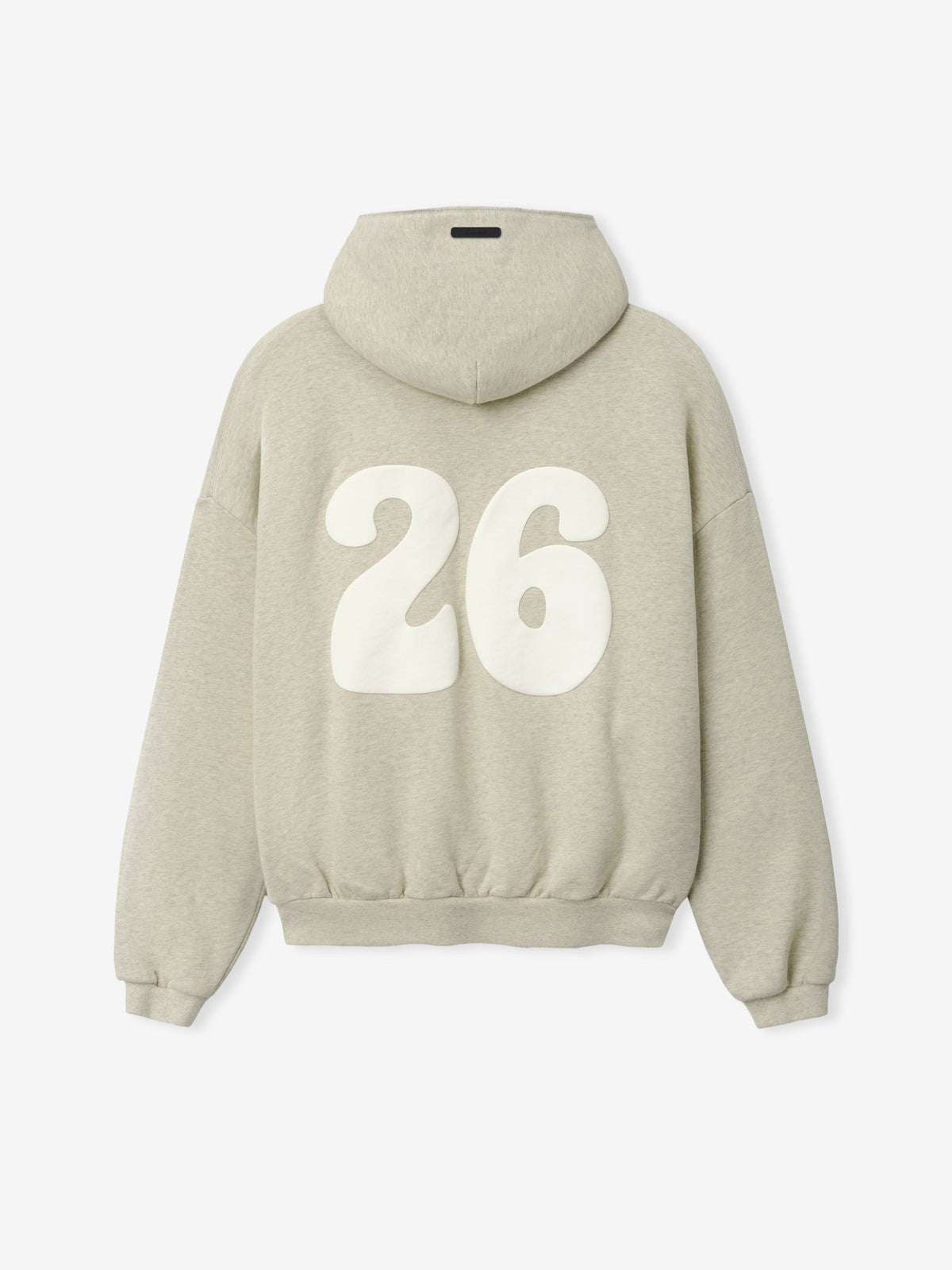 Fear of God Essentials 90s Zip-Up Hoodie Washed Vanilla Heather - Im Your Wardrobe