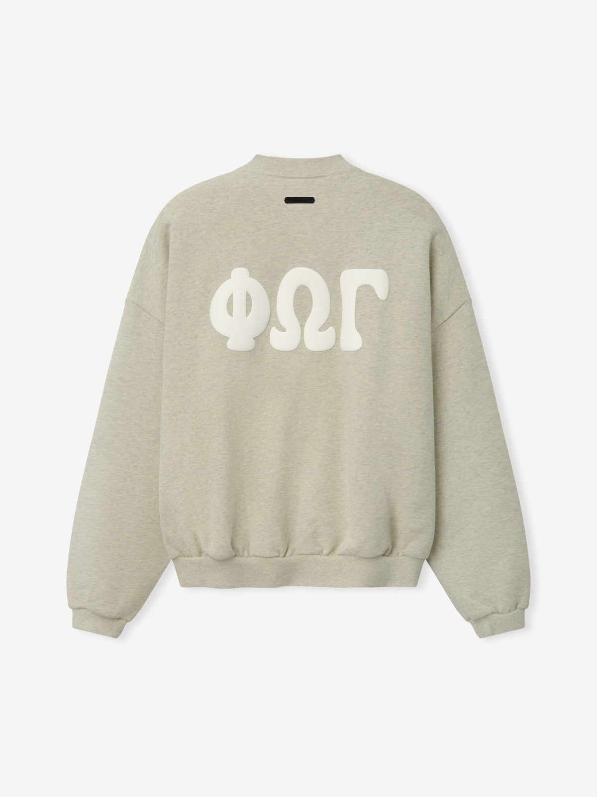 Fear of God Essentials 90s Sweatshirt Washed Vanilla Heather - Im Your Wardrobe