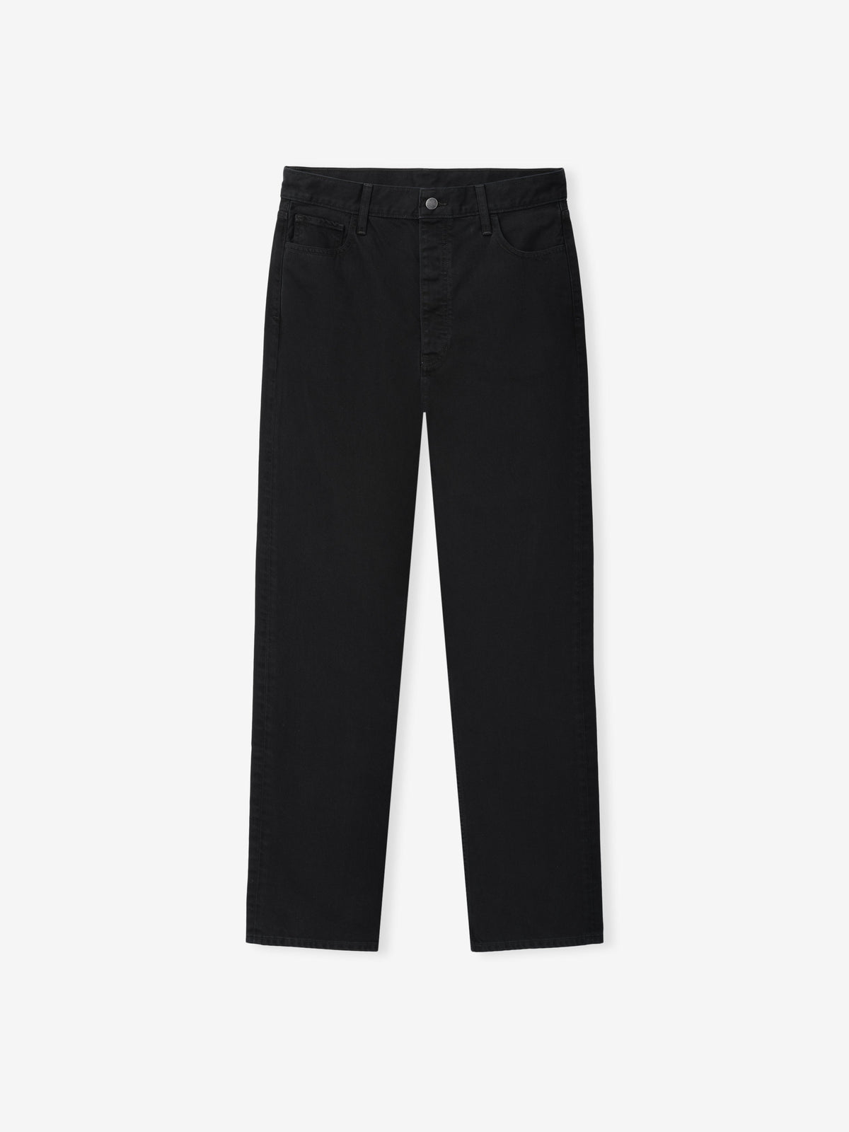 Fear of God Essentials Denim 5-Pocket Jeans Overdyed Black - Im Your Wardrobe