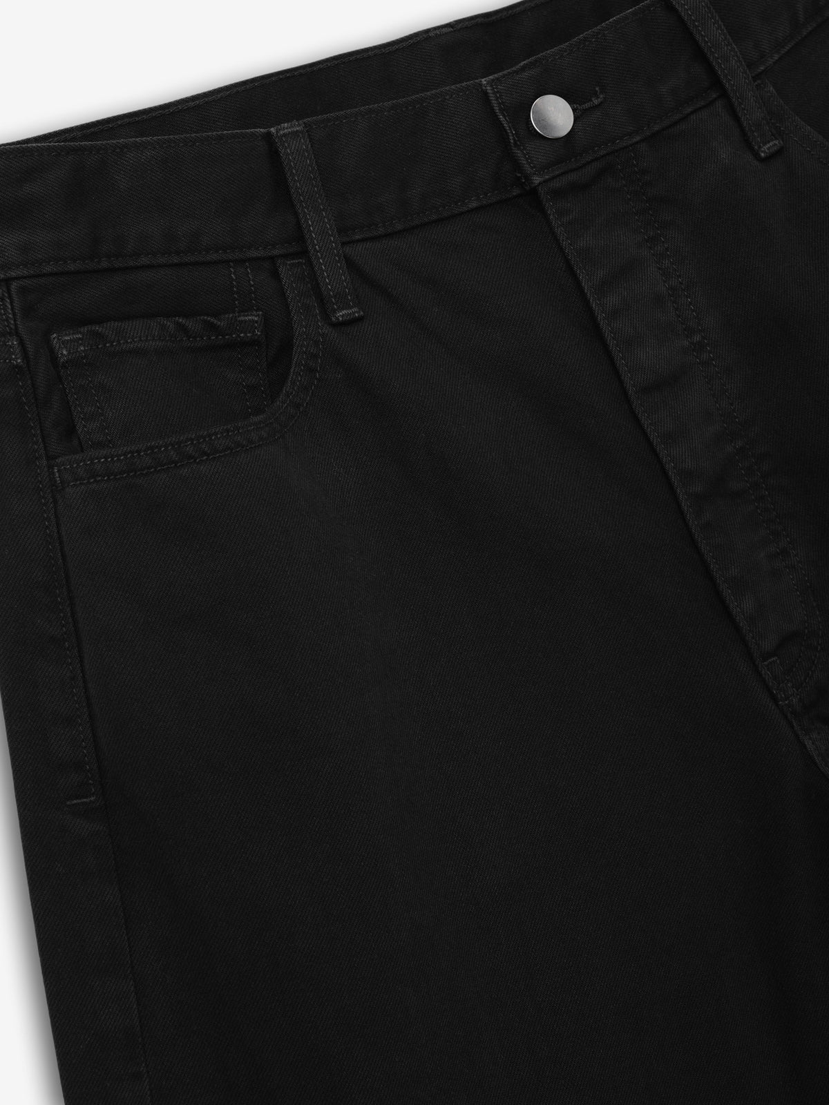 Fear of God Essentials Denim 5-Pocket Jeans Overdyed Black - Im Your Wardrobe