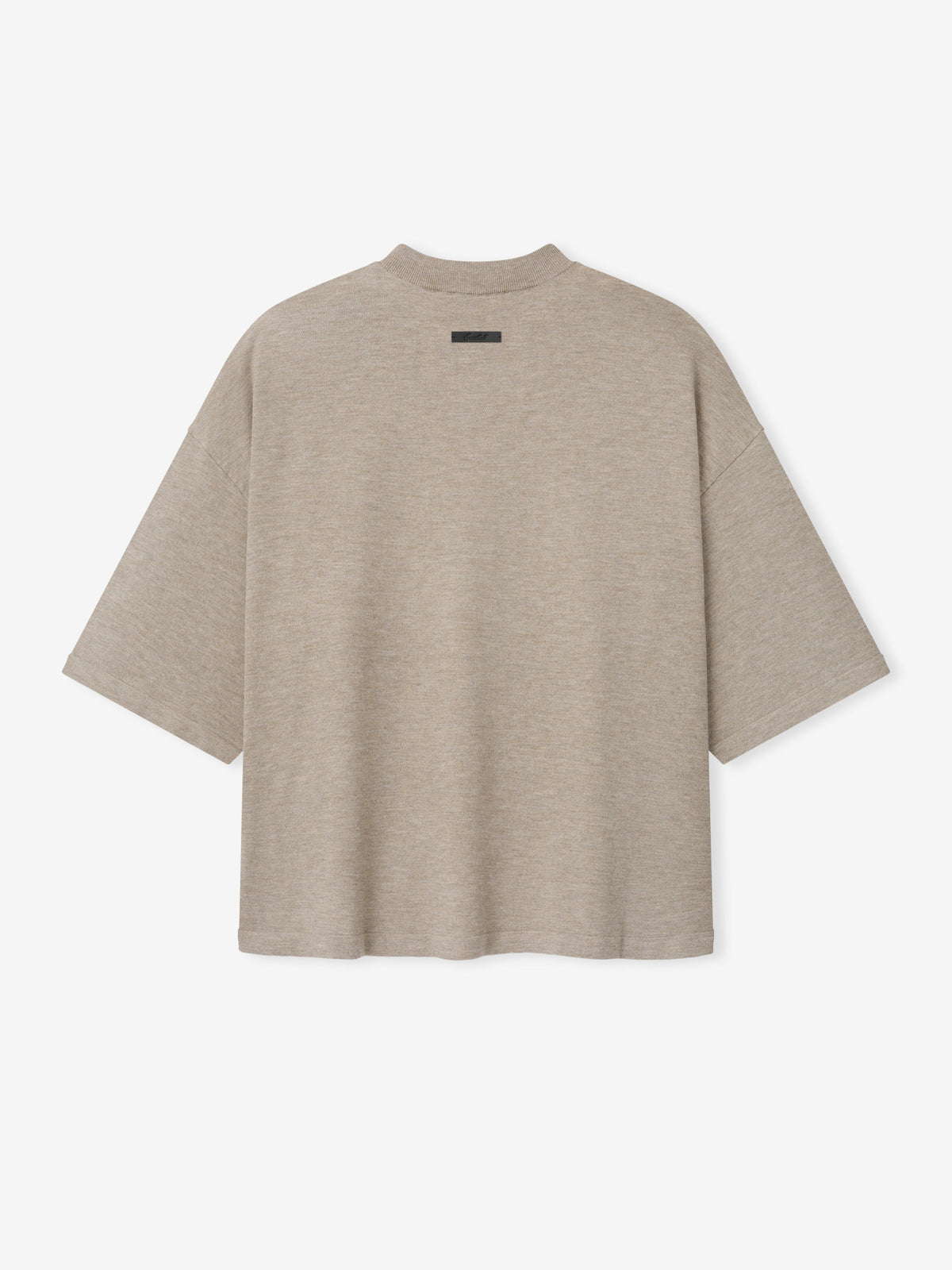 Fear of God Essentials Soft Knit Tee Seal Heather - Im Your Wardrobe