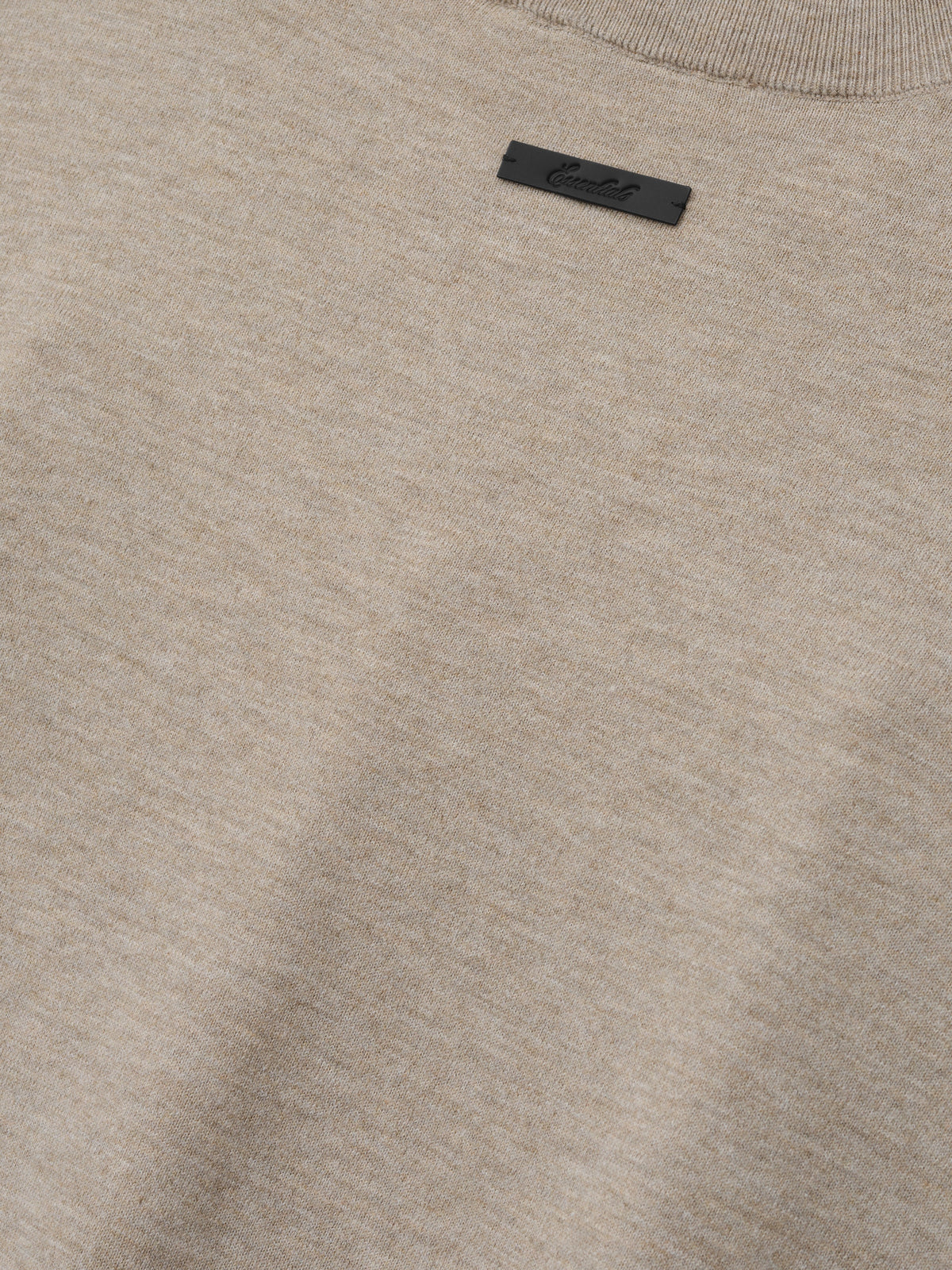Fear of God Essentials Soft Knit Tee Seal Heather - Im Your Wardrobe