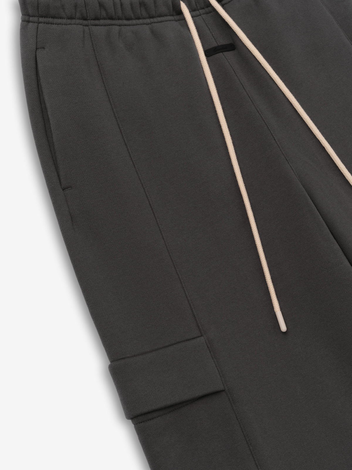 Fear of God Essentials Women's Fleece Cargo Relaxed Sweatpant Iron Grey