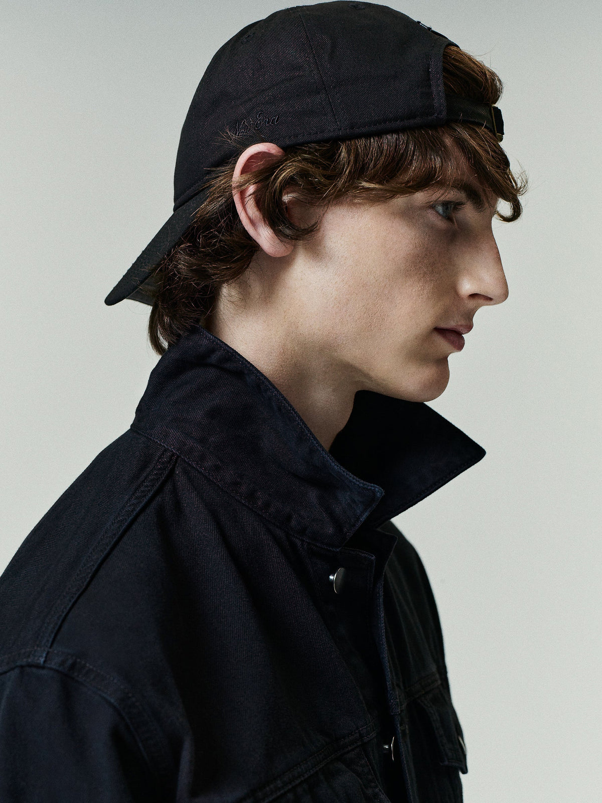 Fear of God Essentials Classic Denim Jacket Overdyed Black - Im Your Wardrobe