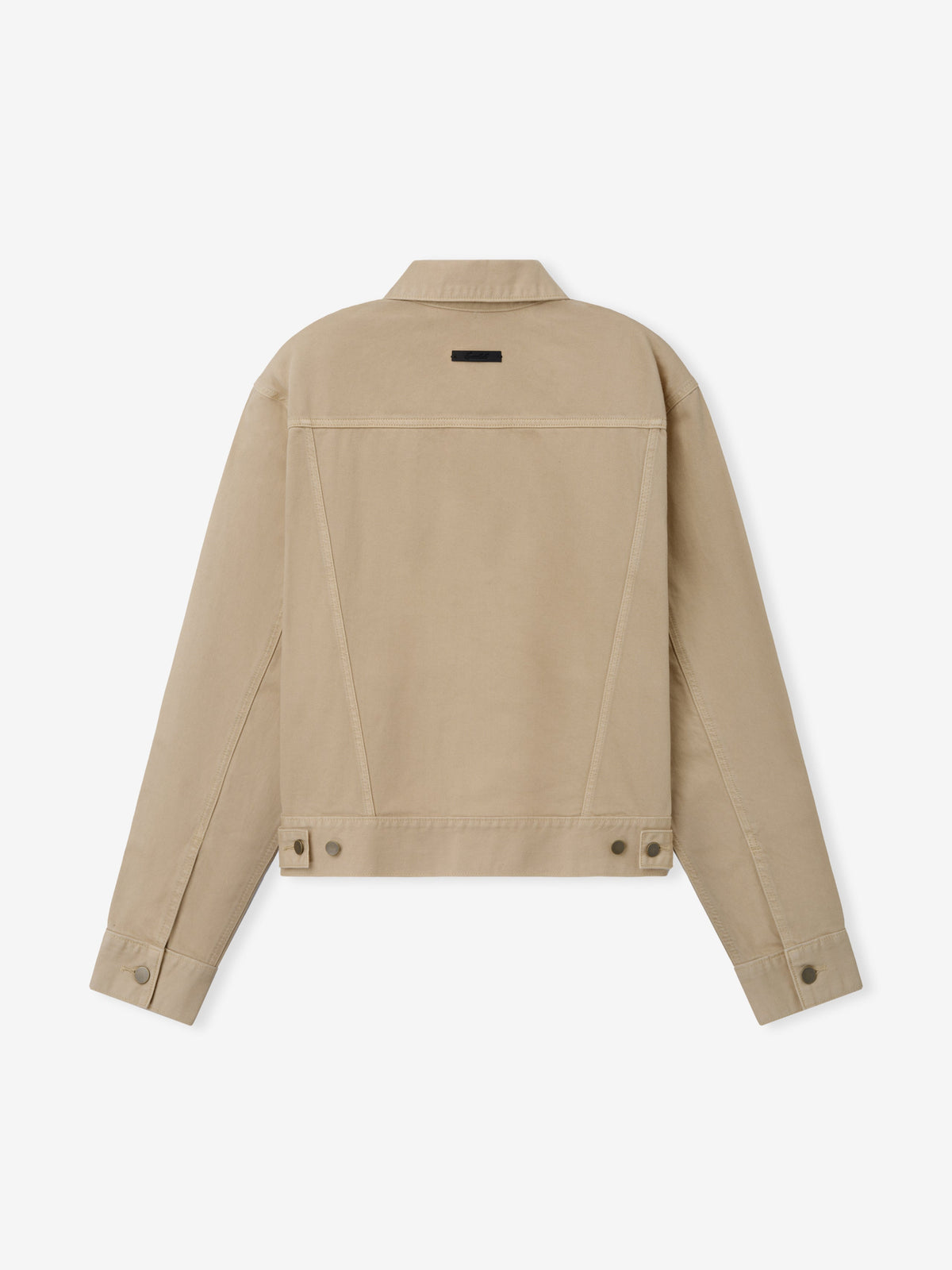 Fear of God Essentials Classic Denim Jacket Overdyed Dune - Im Your Wardrobe