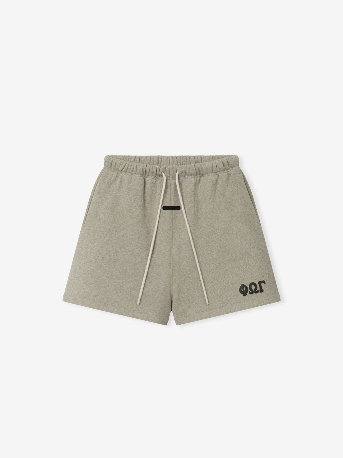 Fear of God Essentials Classic Sweatshort Washed Seal Heather - Im Your Wardrobe