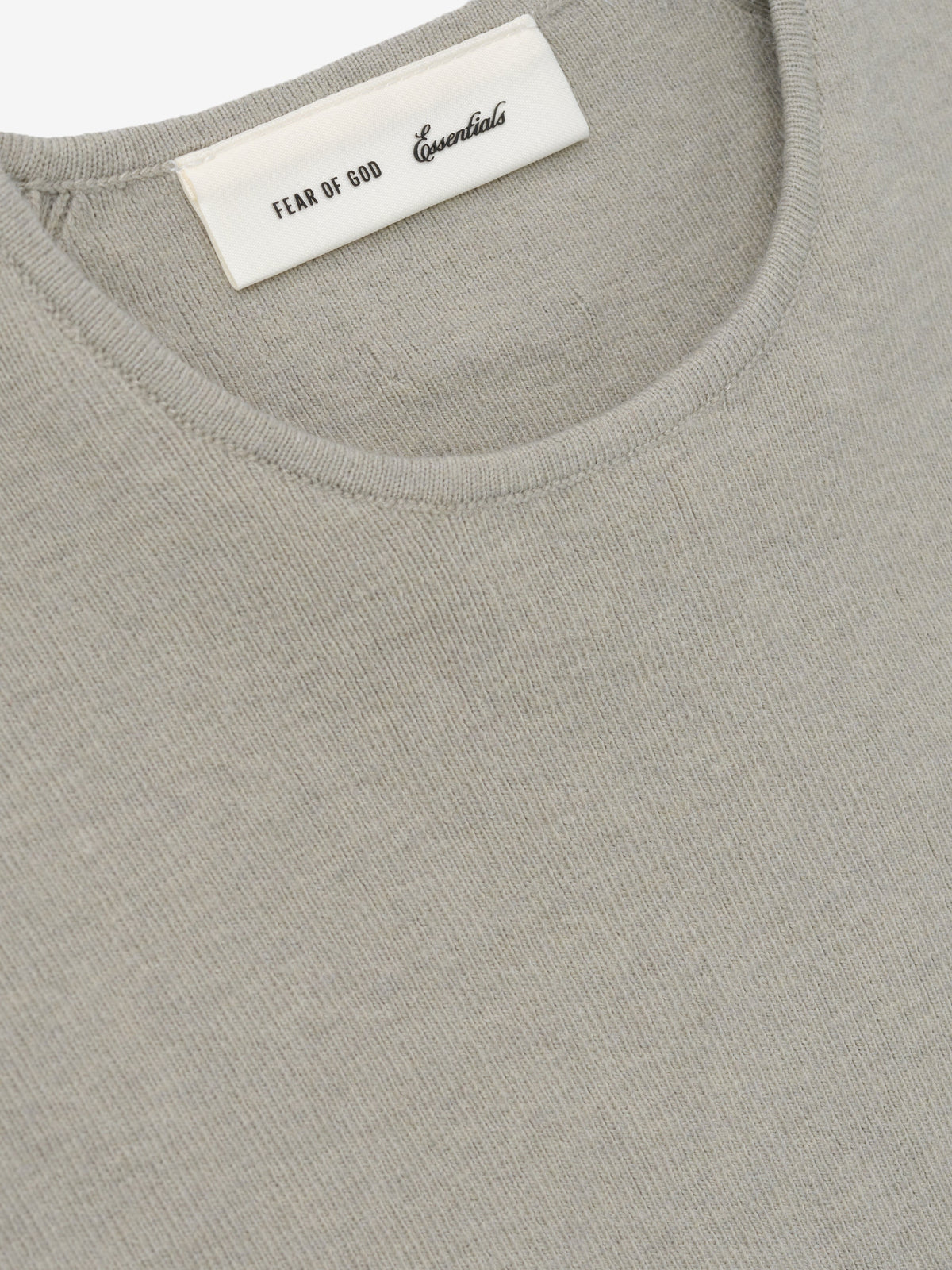 Fear of God Essentials Women's Rib Knit Crop Top Seal
