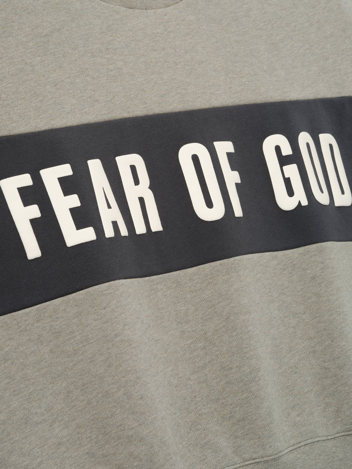 Fear of God Essentials Women's Paneled Classic Sweatshirt Seal Heather