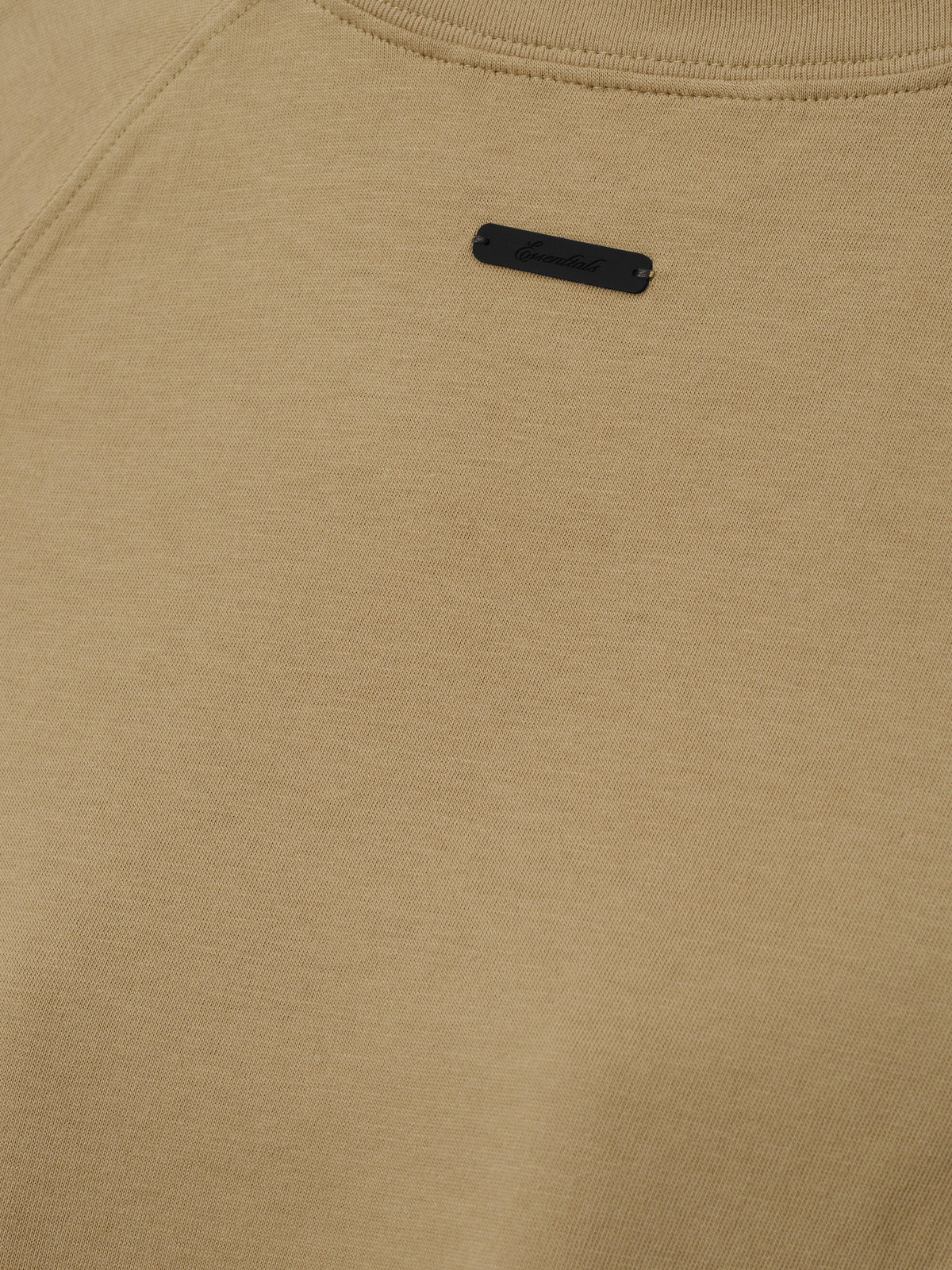 Fear of God Essentials Women's Tri-Blend Shrunken Baseball Tee Dune