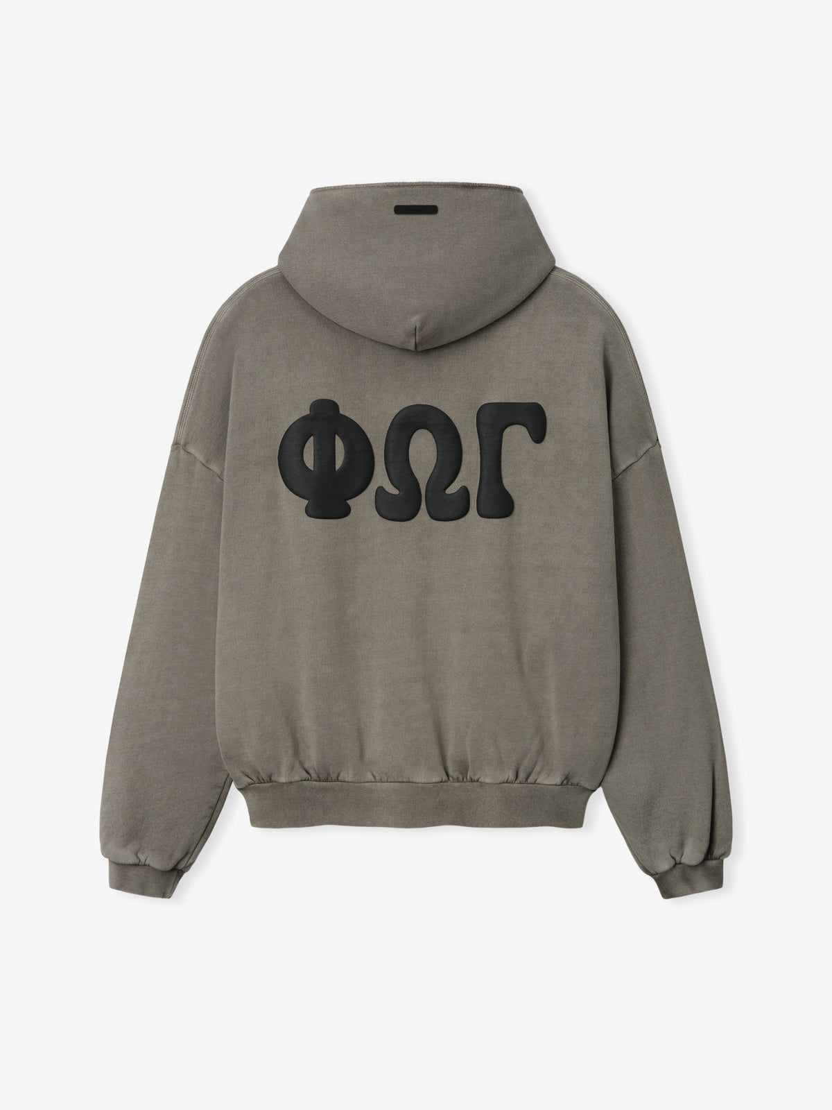 Fear of God Essentials 90s Zip-Up Hoodie Washed Seal - Im Your Wardrobe