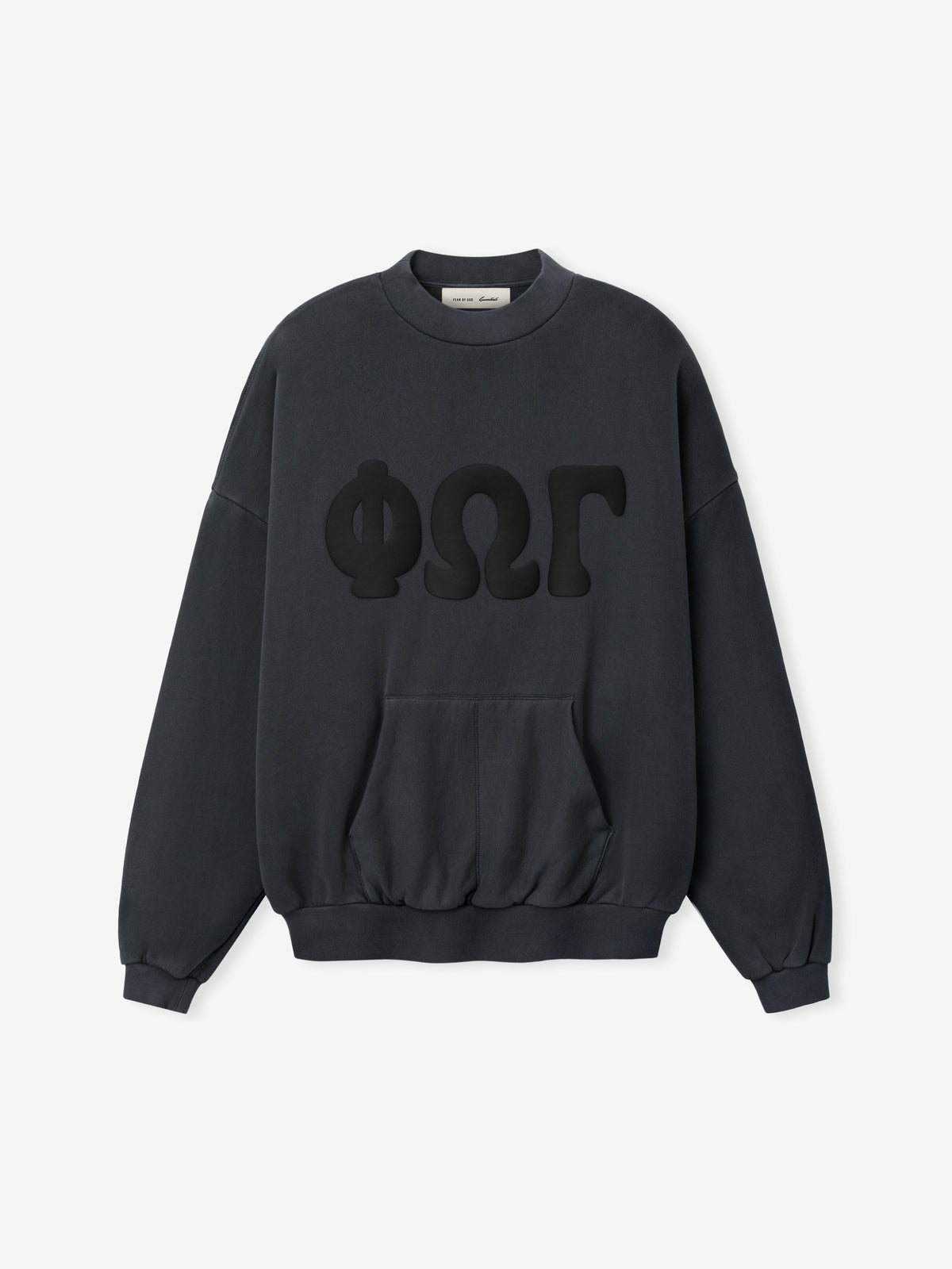 Fear of God Essentials 90s Sweatshirt Washed Iron Grey - Im Your Wardrobe