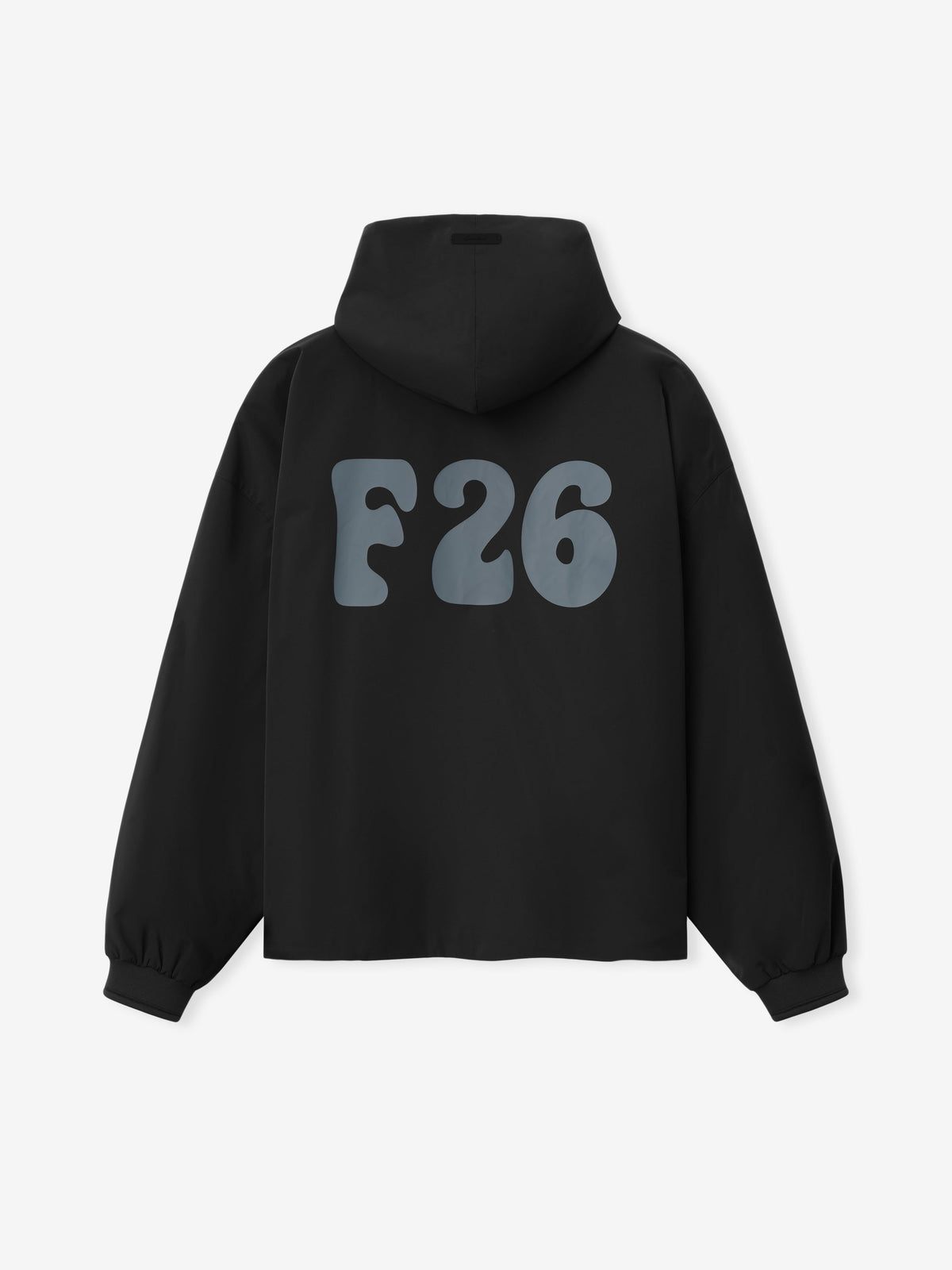 Fear of God Essentials Full Zip Hooded Anorak Vintage Black - Im Your Wardrobe