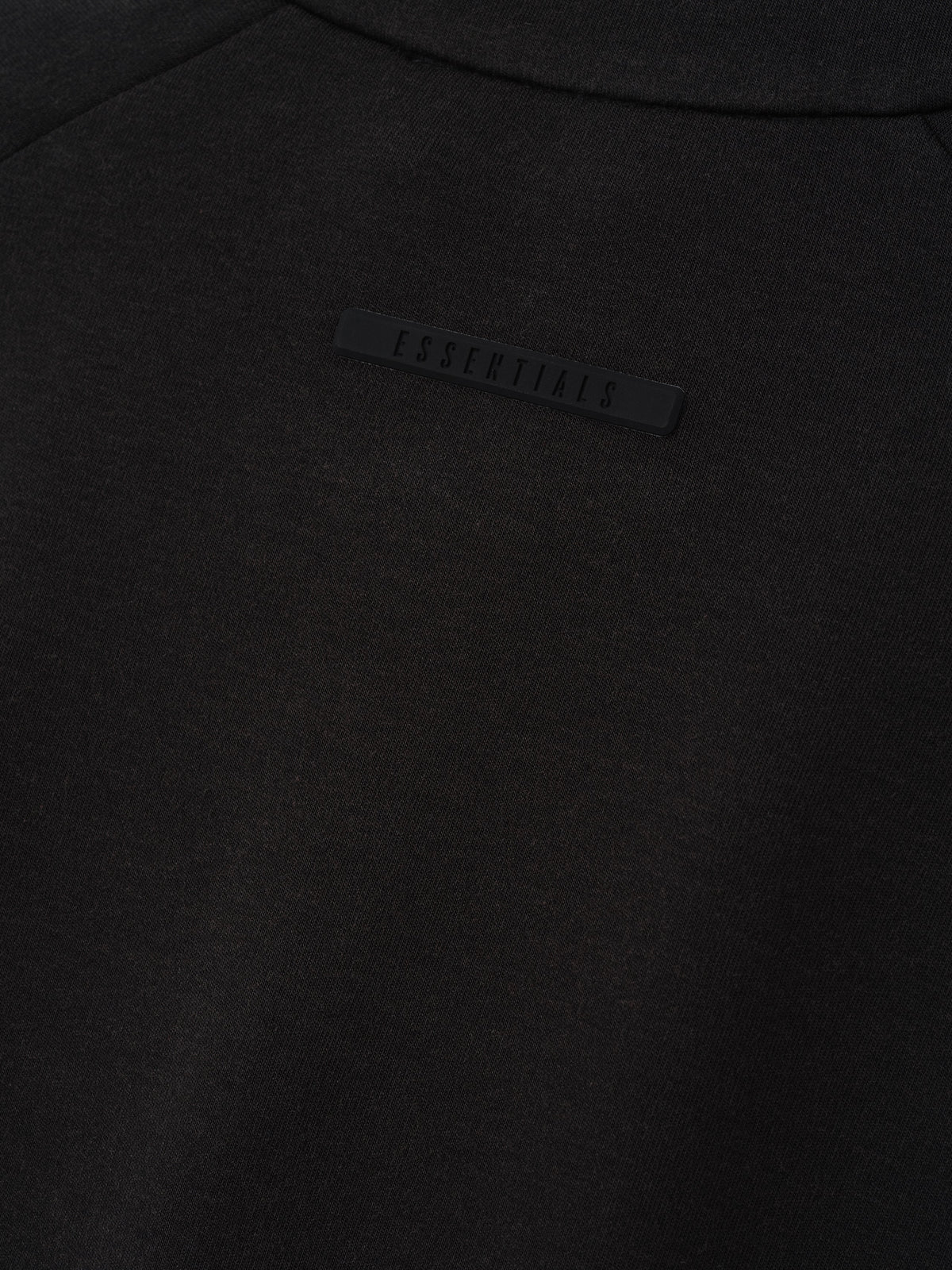 Fear of God Essentials Women's Half Zip Mockneck Vintage Black