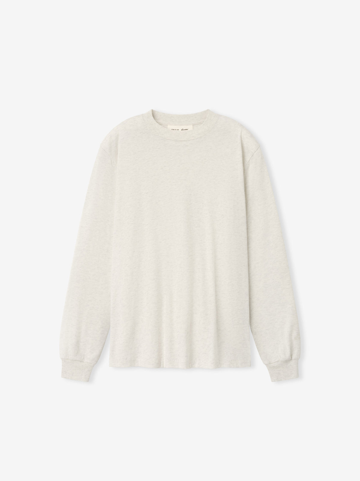 Fear of God Essentials Women's Essential Longsleeve Tee Marble Heather