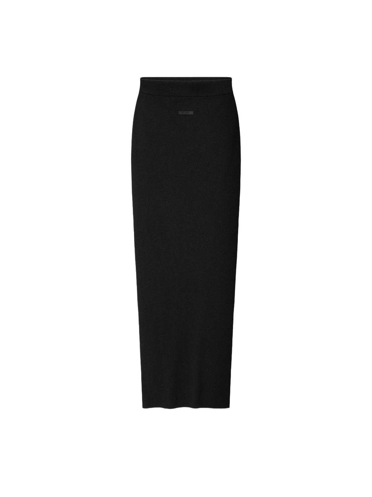 Fear of God Essentials Women's Rib Knit Long Skirt Vintage Black