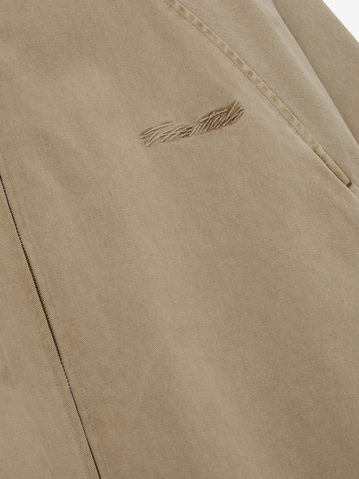 Fear of God Essentials Cotton Twill Modern Filled Jacket Washed Clay