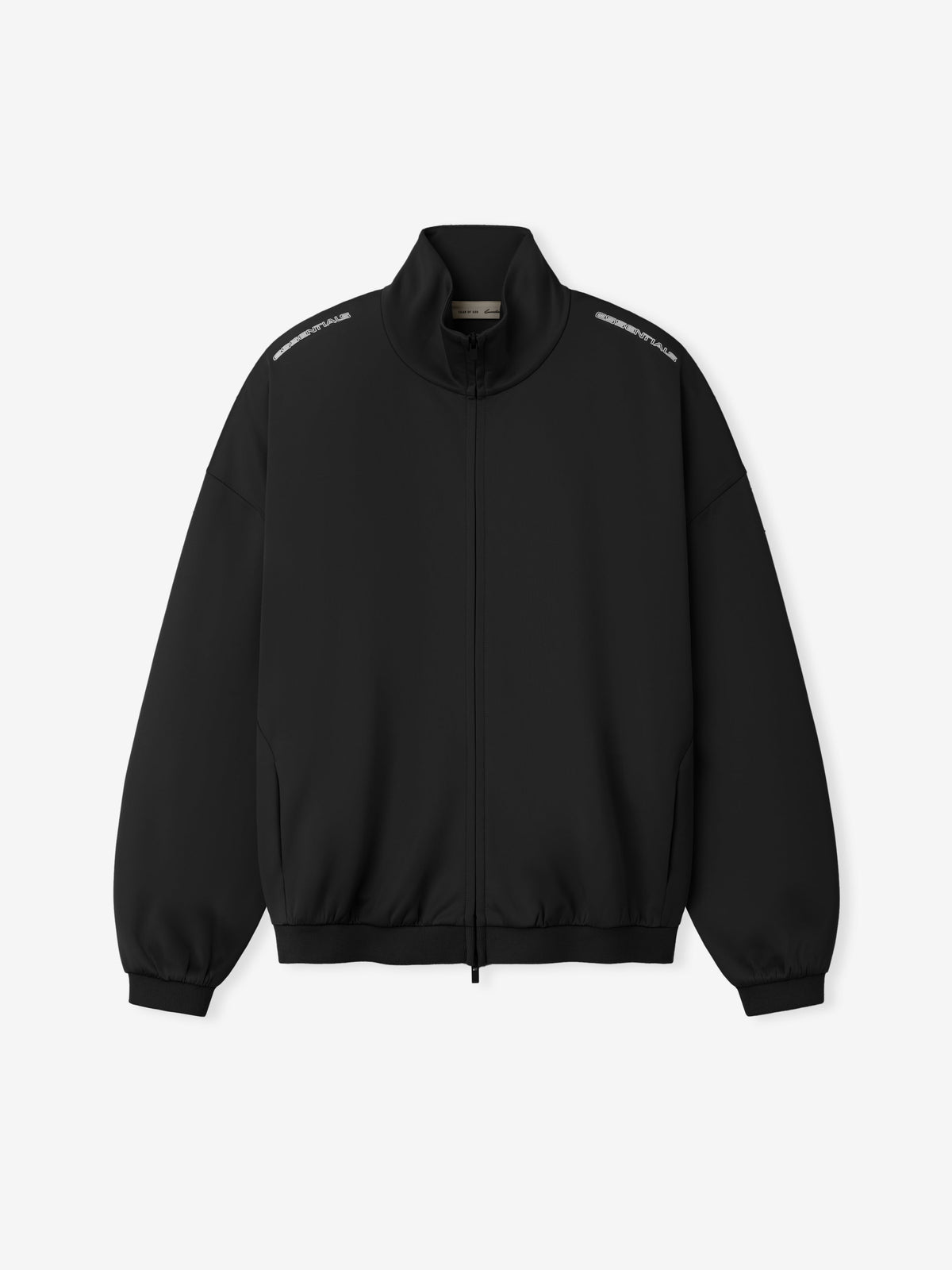 Fear of God Essentials Tricot Modern Track Jacket Black