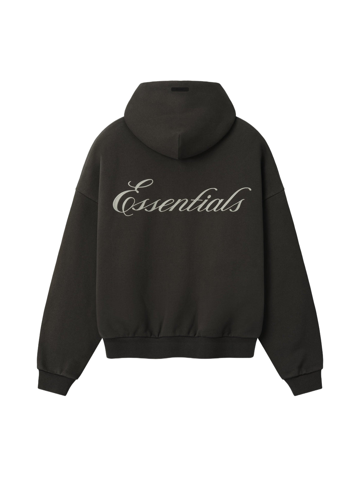 Fear of God Essentials Signature Lounge Half Zip Hoodie Ink Black