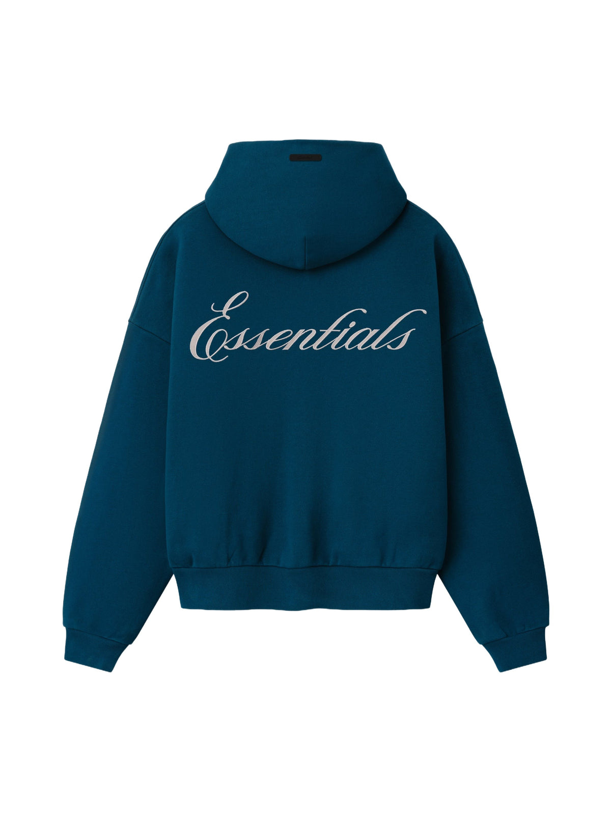 Fear of God Essentials Signature Lounge Half Zip Hoodie Night Sea