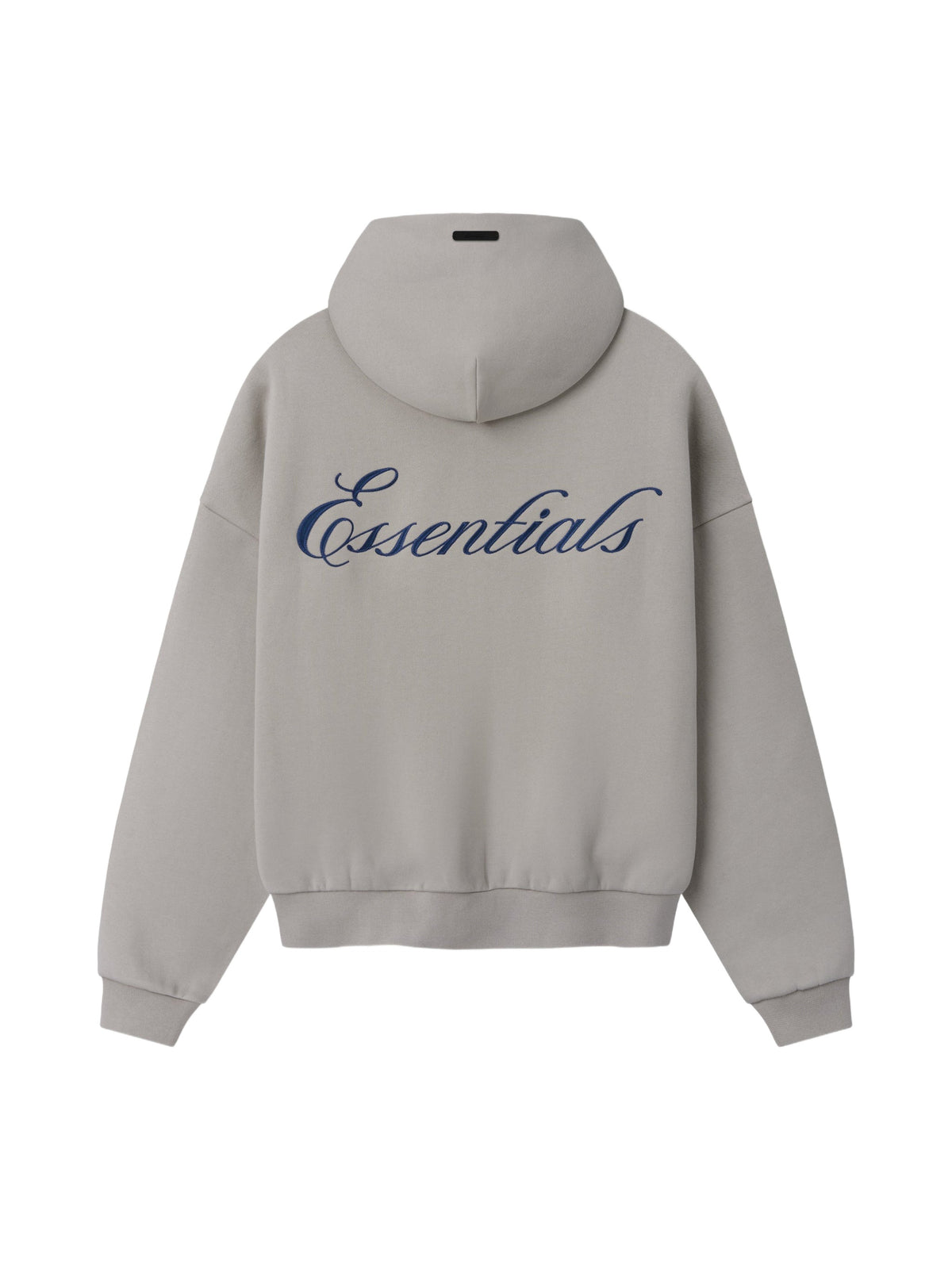 Fear of God Essentials Signature Lounge Half Zip Hoodie Stone