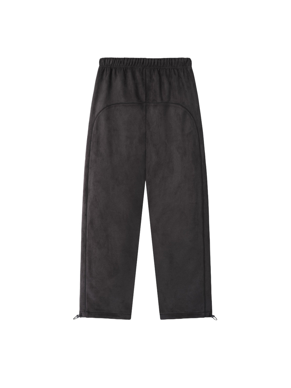 Fear of God Essentials Suede Fleece Signature Relaxed Pant W/ Piping Ink Black