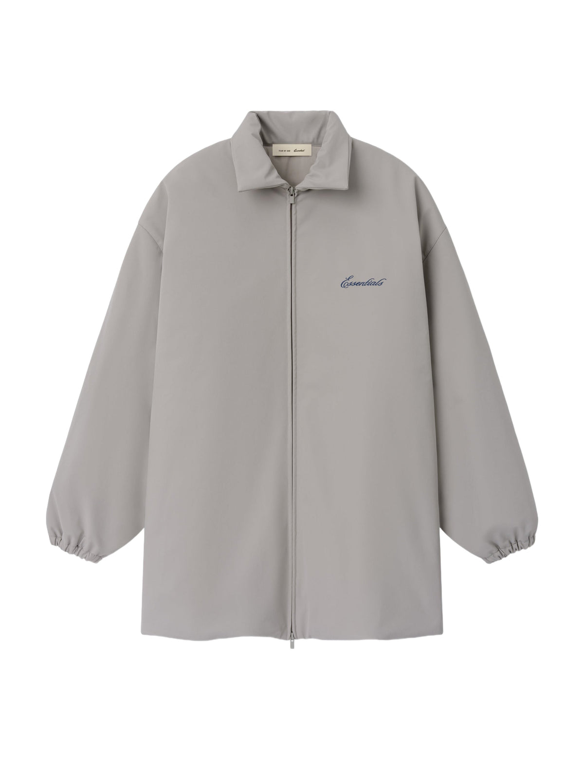 Fear of God Essentials Signature Bonded Nylon Filled Barn Jacket Stone