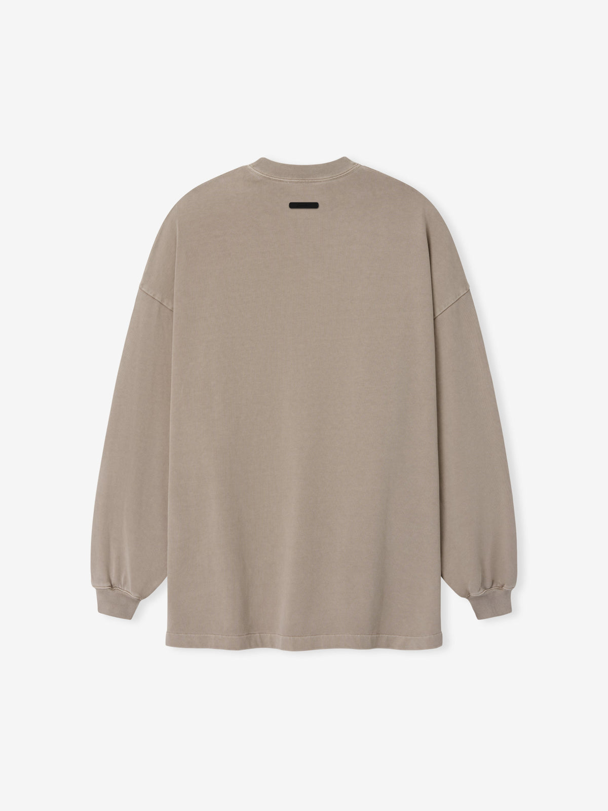 Fear of God Essentials Signature 90s Relaxed Long Sleeve Tee Washed Stone