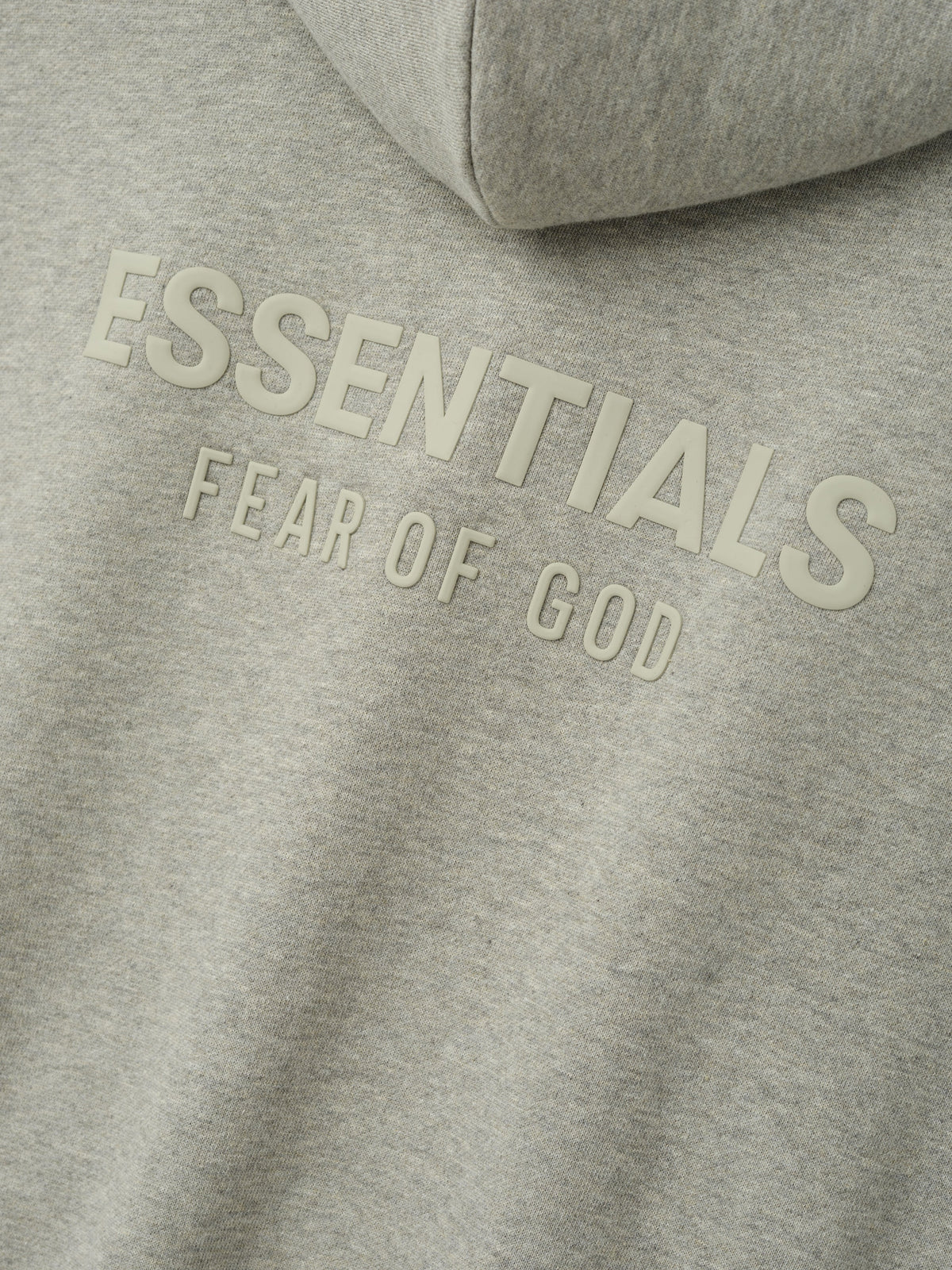 Fear of God Essentials Women's Classic Zip-Up Hoodie Warm Heather