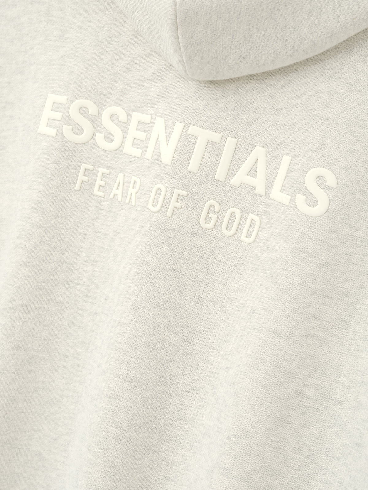 Fear of God Essentials Women's Classic Zip-Up Hoodie Oatmeal Heather