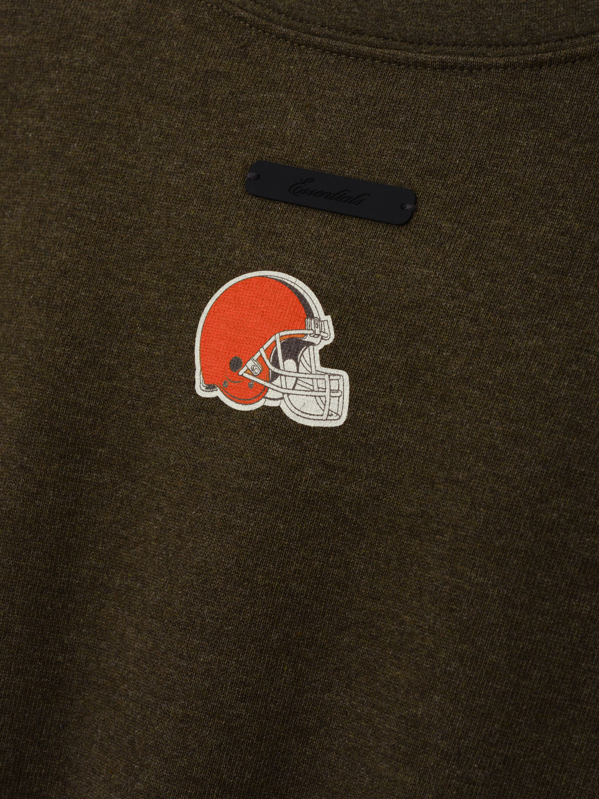 Fear of God Essentials Browns Merch Tee Wood Heather