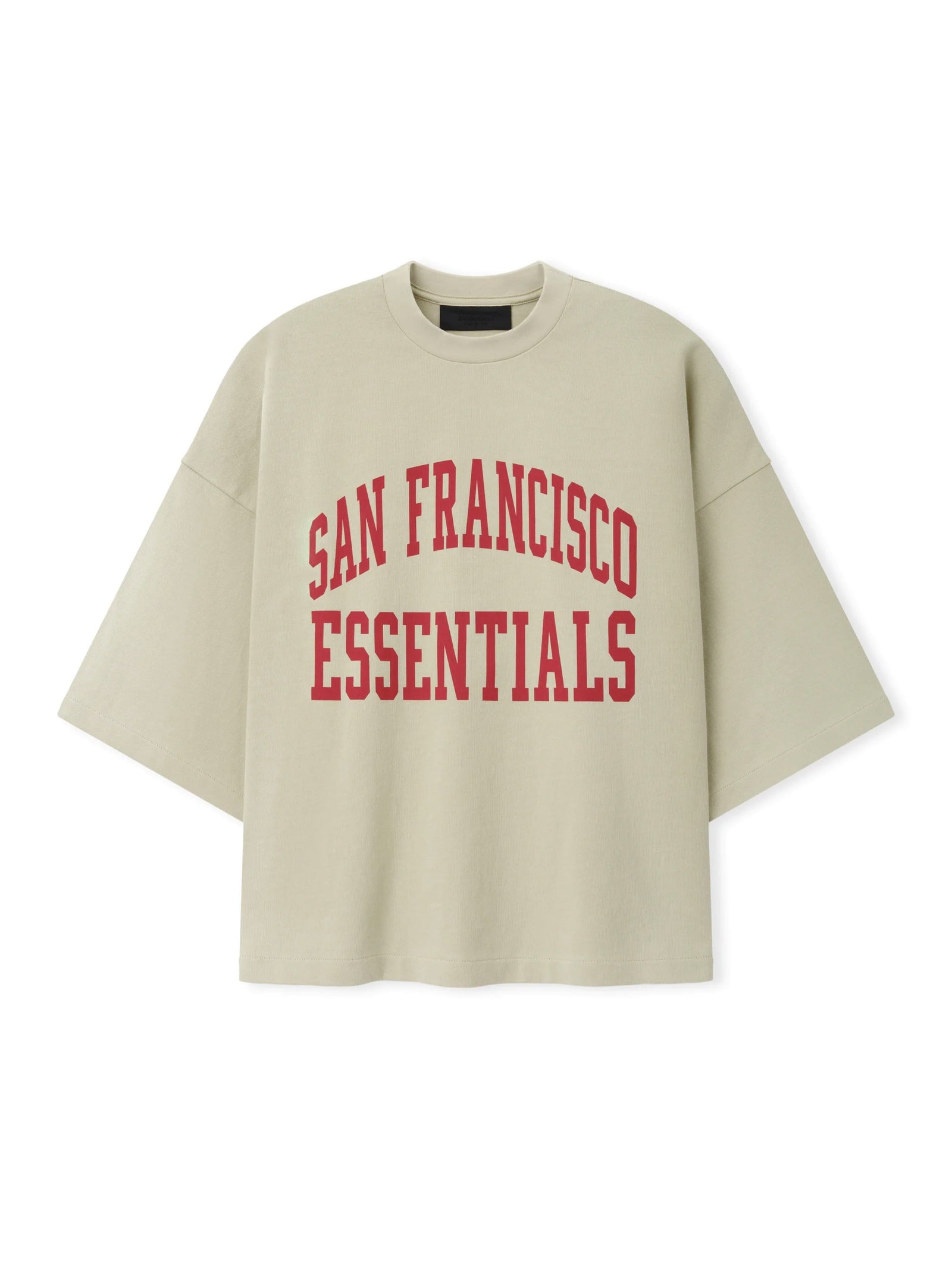 Fear of God Essentials 49ers Merch Tee Sandstone
