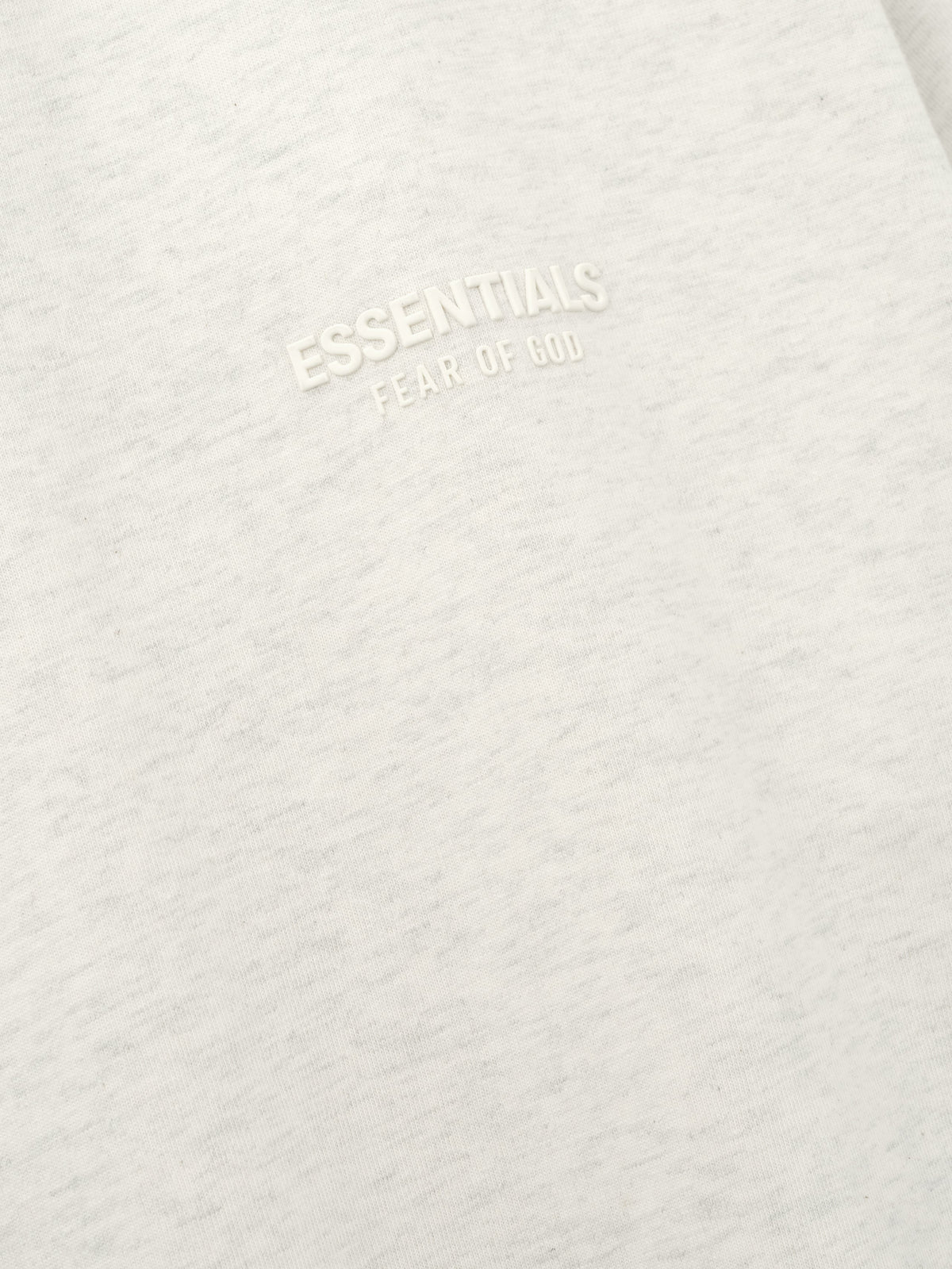 Fear of God Essentials FW26 Classic Tee Oatmeal Heather - Im Your Wardrobe