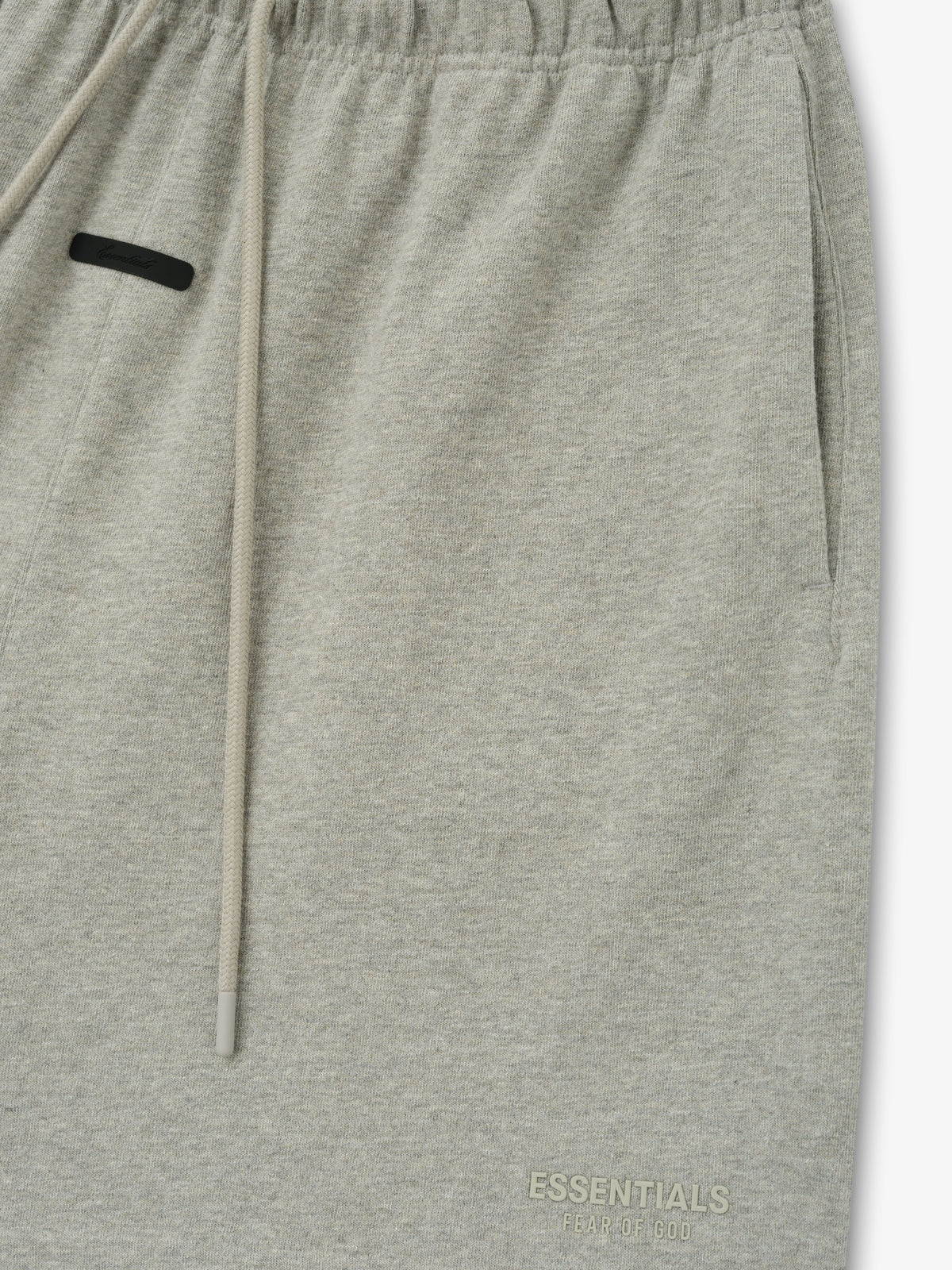 Fear of God Essentials FW26 Classic Heavy Jersey Short Warm Heather - Im Your Wardrobe