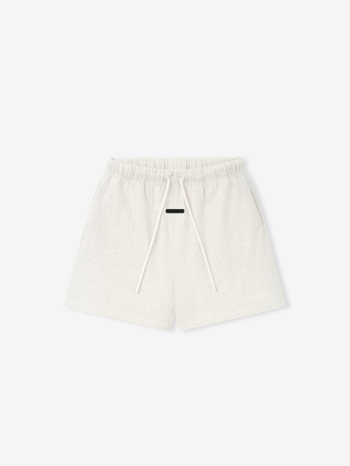 Fear of God Essentials FW26 Classic Heavy Jersey Short Oatmeal Heather - Im Your Wardrobe