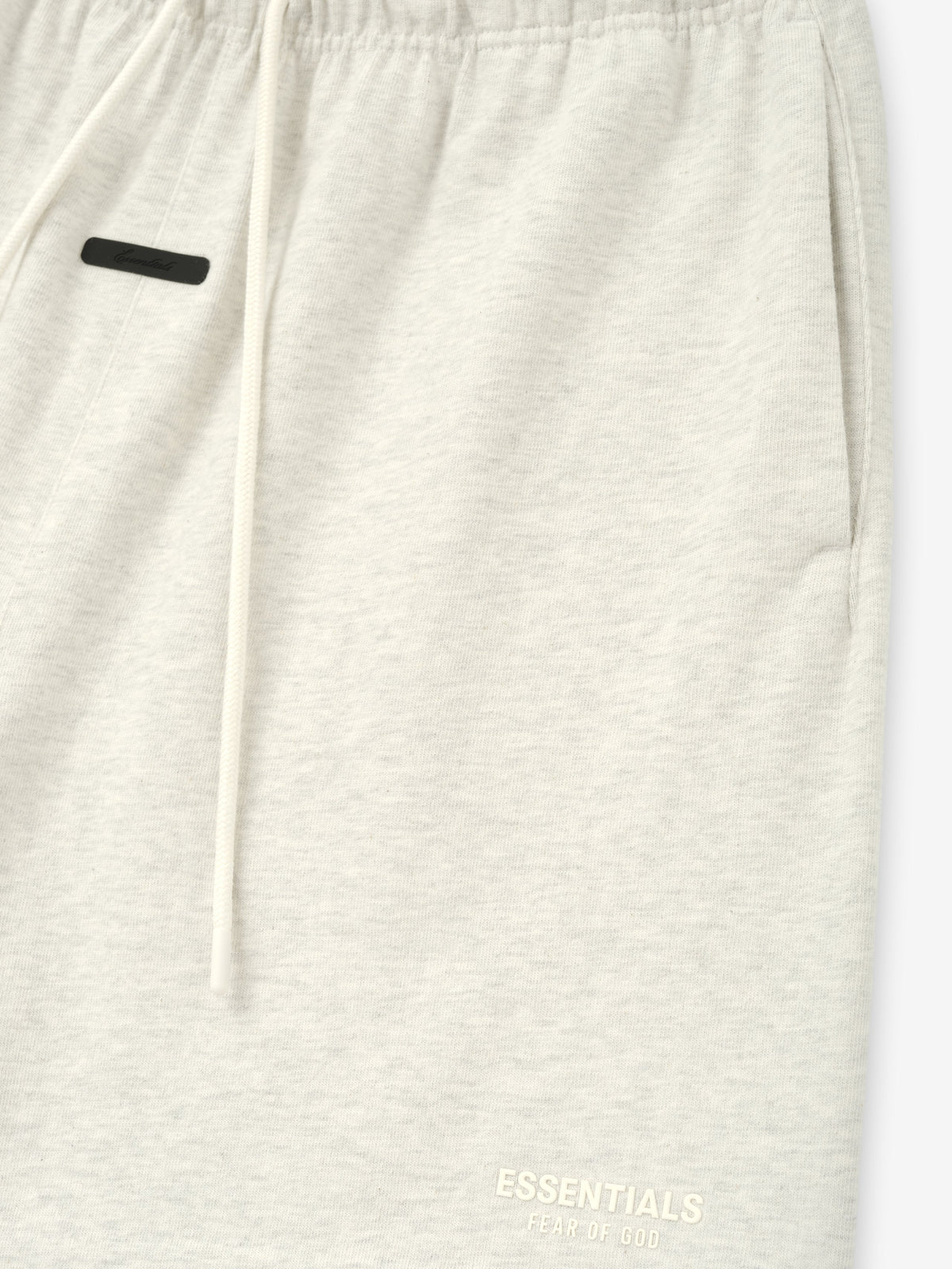 Fear of God Essentials FW26 Classic Heavy Jersey Short Oatmeal Heather - Im Your Wardrobe