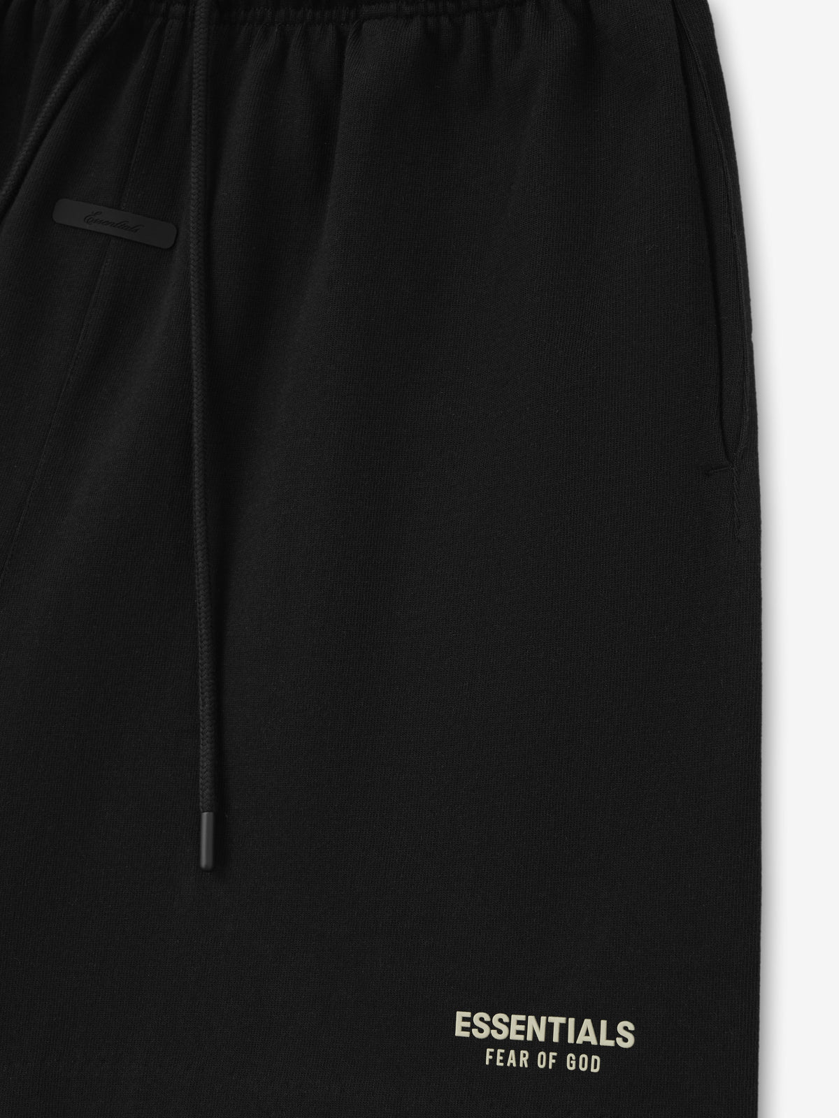 Fear of God Essentials FW26 Classic Heavy Jersey Short Black - Im Your Wardrobe