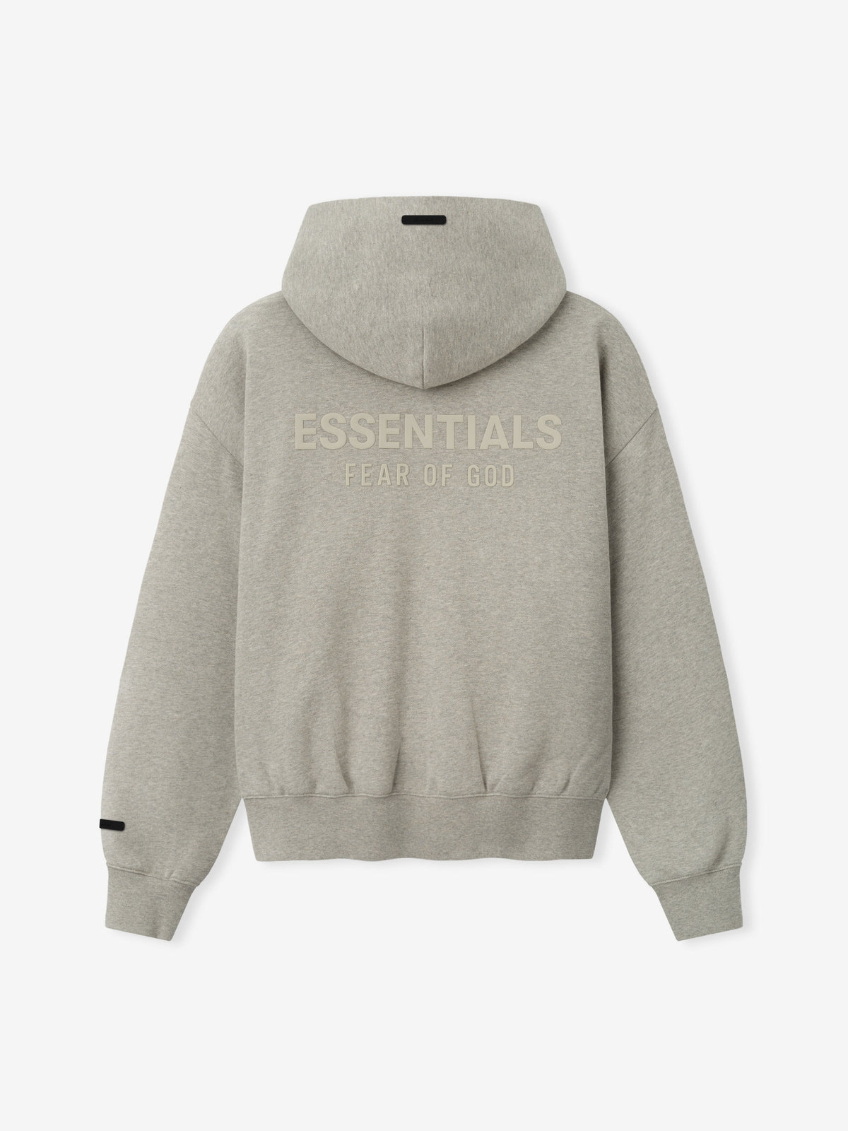 Fear of God Essentials FW26 Classic Zip-Up Hoodie Warm Heather - Im Your Wardrobe